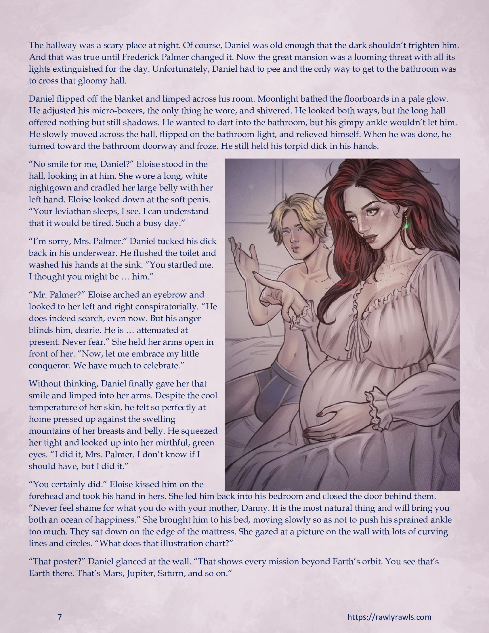 The Haunting Of Palmer Mansion [TenderMindd , RawlyRawls] Chapter 6 - Part 1 - Page 7