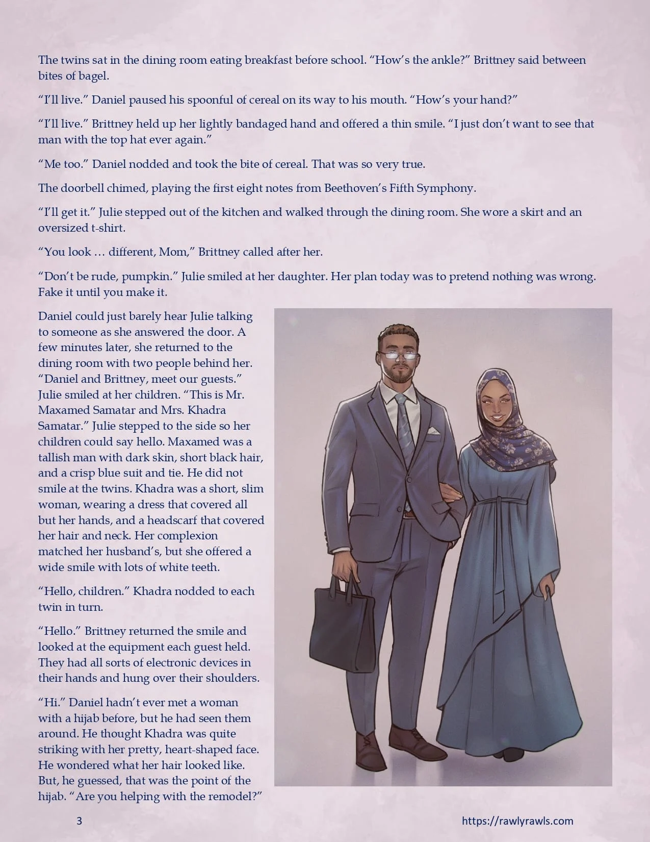 The Haunting Of Palmer Mansion [TenderMindd , RawlyRawls] Chapter 6 - Part 2 - Page 3