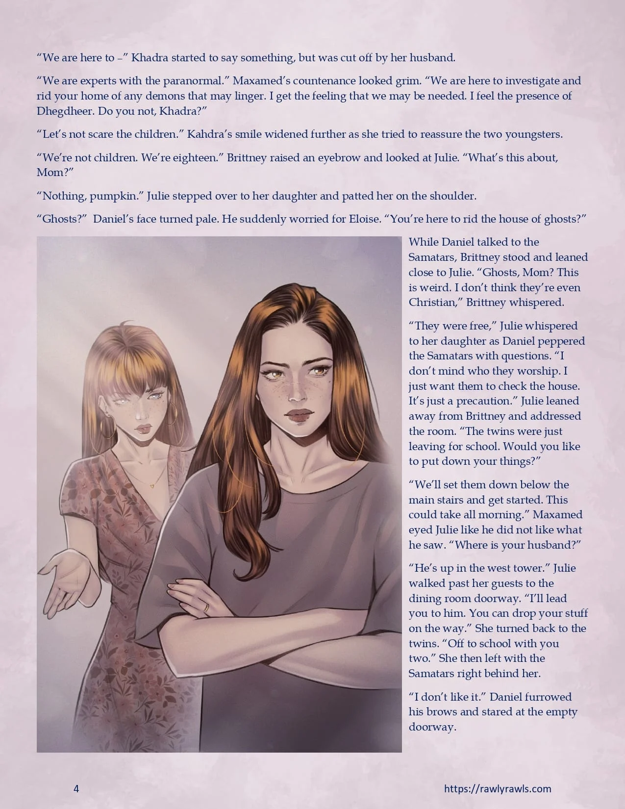 The Haunting Of Palmer Mansion [TenderMindd , RawlyRawls] Chapter 6 - Part 2 - Page 4
