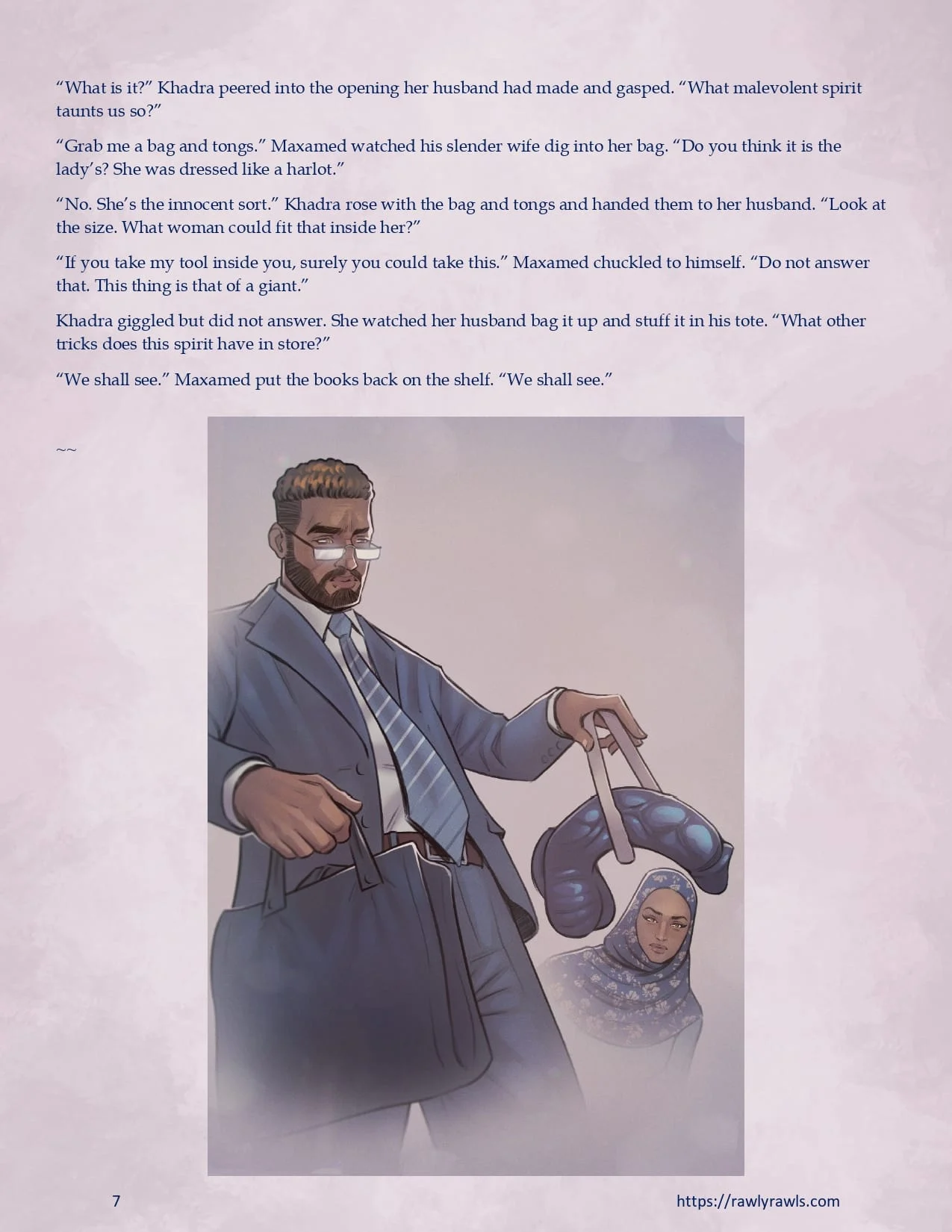 The Haunting Of Palmer Mansion [TenderMindd , RawlyRawls] Chapter 6 - Part 2 - Page 7