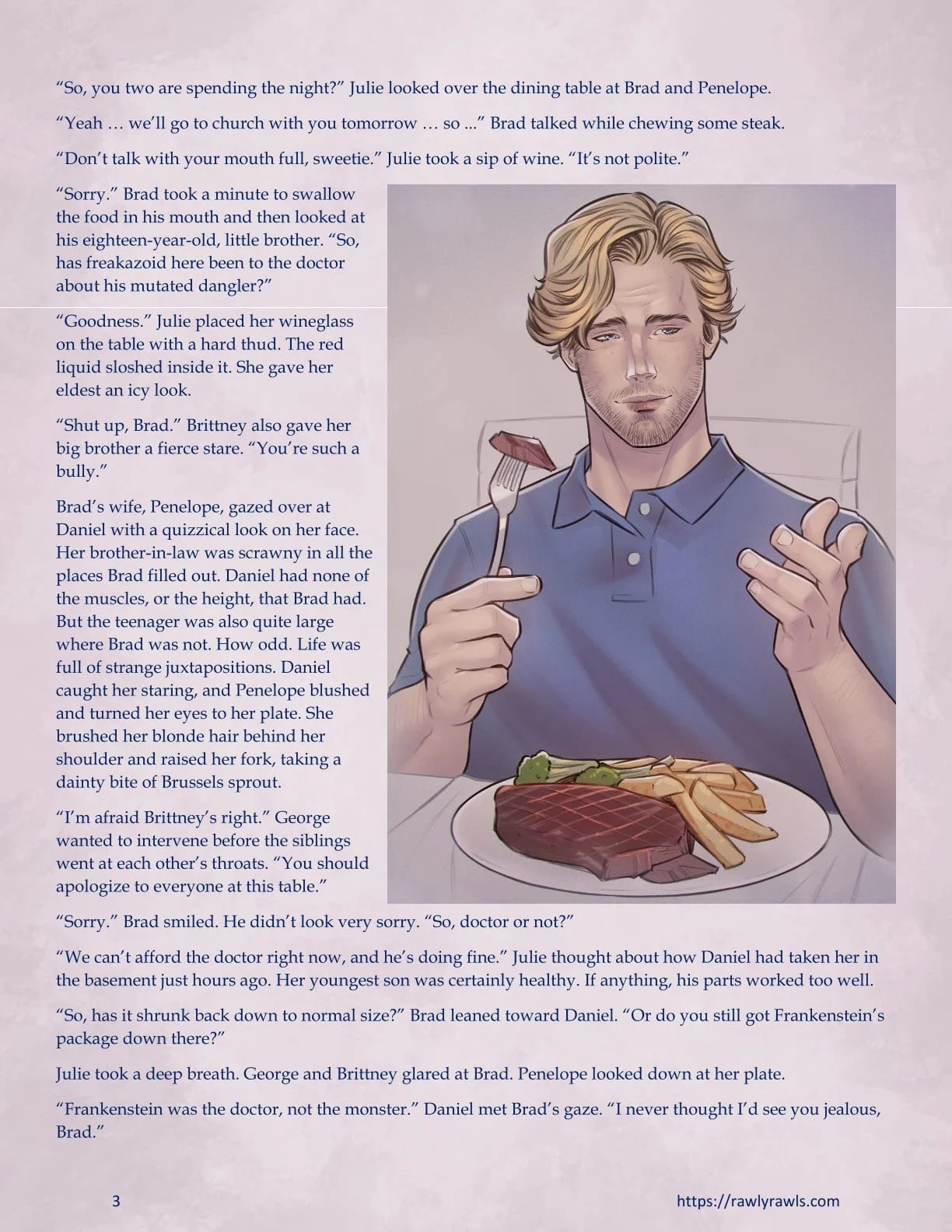 The Haunting Of Palmer Mansion [TenderMindd , RawlyRawls] Chapter 7 - Part 1 - Page 3