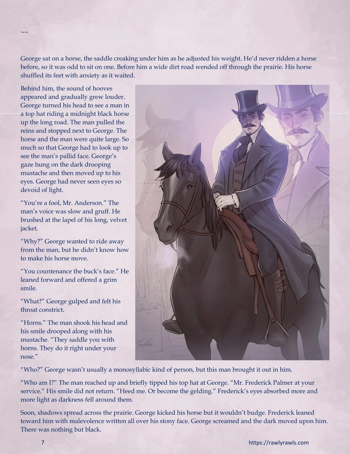 The Haunting Of Palmer Mansion [TenderMindd , RawlyRawls] Chapter 7 - Part 2 - Page 7