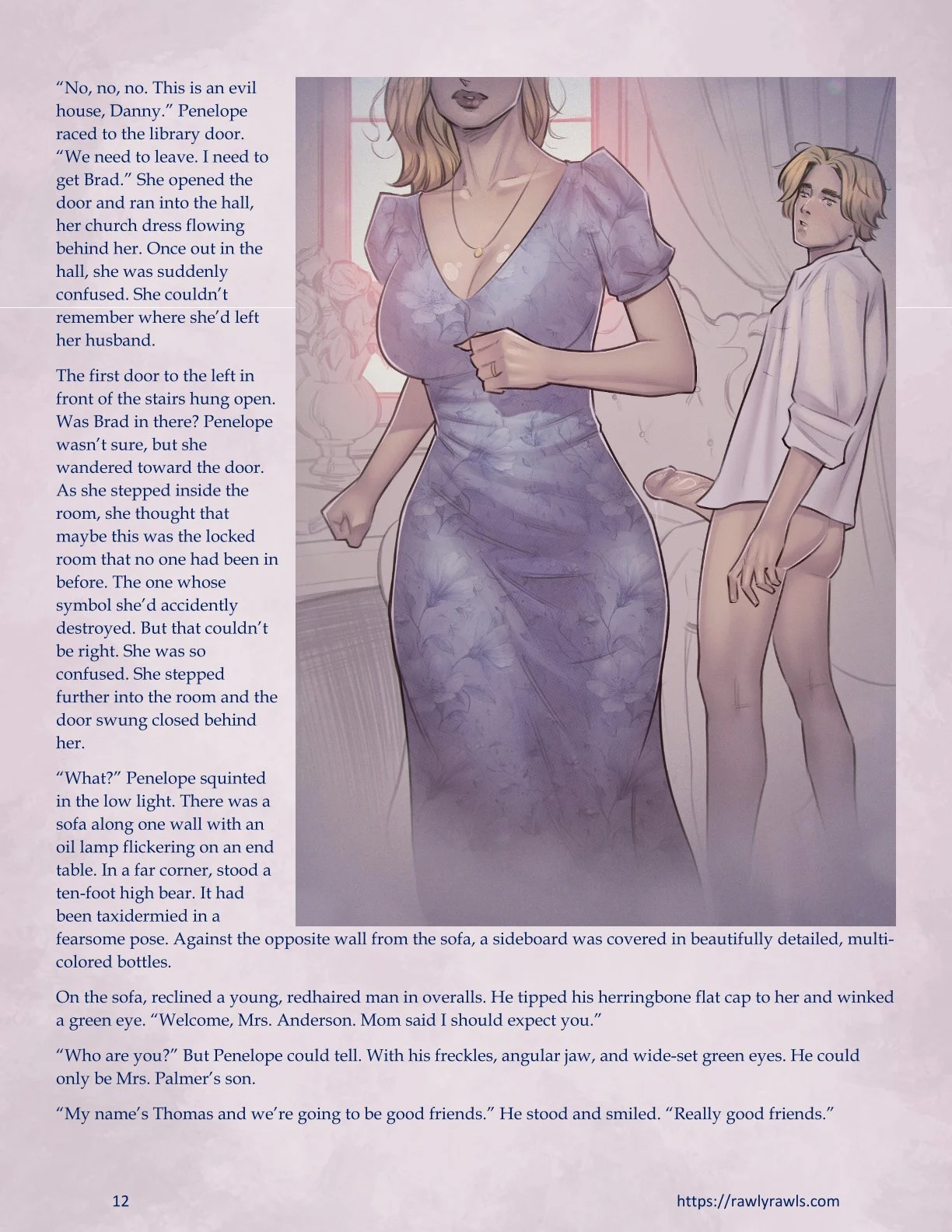 The Haunting Of Palmer Mansion [TenderMindd , RawlyRawls] Chapter 7 - Part 3 - Page 12