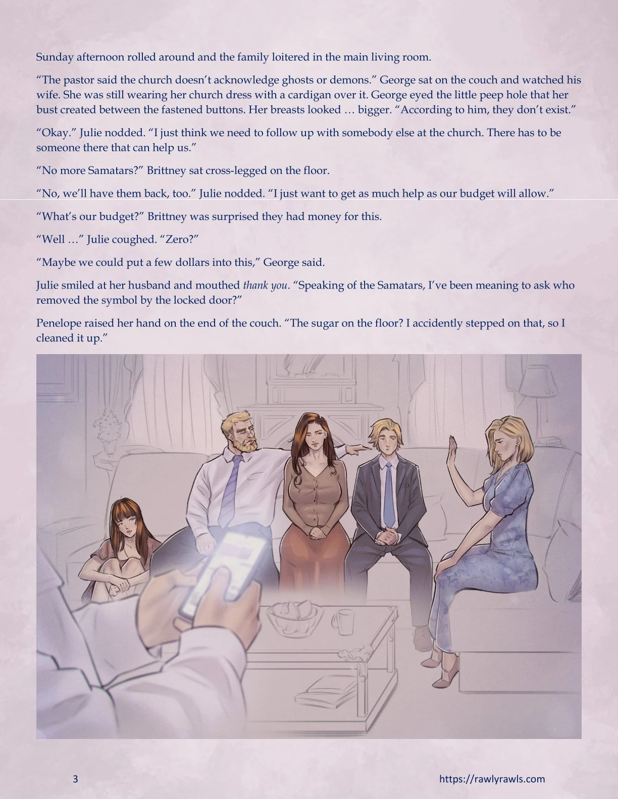 The Haunting Of Palmer Mansion [TenderMindd , RawlyRawls] Chapter 7 - Part 3 - Page 3