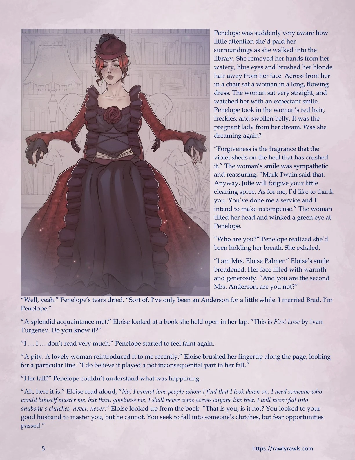 The Haunting Of Palmer Mansion [TenderMindd , RawlyRawls] Chapter 7 - Part 3 - Page 5