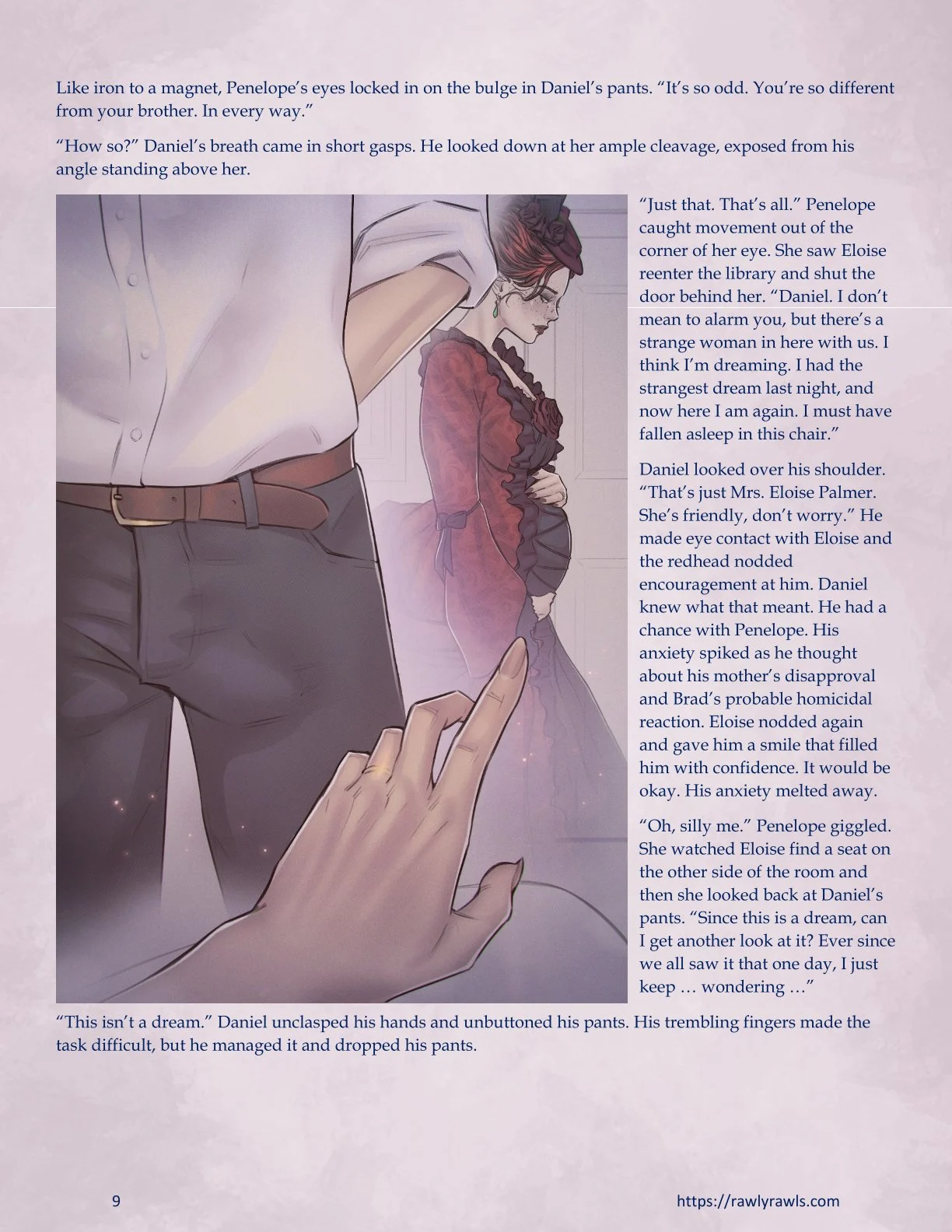 The Haunting Of Palmer Mansion [TenderMindd , RawlyRawls] Chapter 7 - Part 3 - Page 9