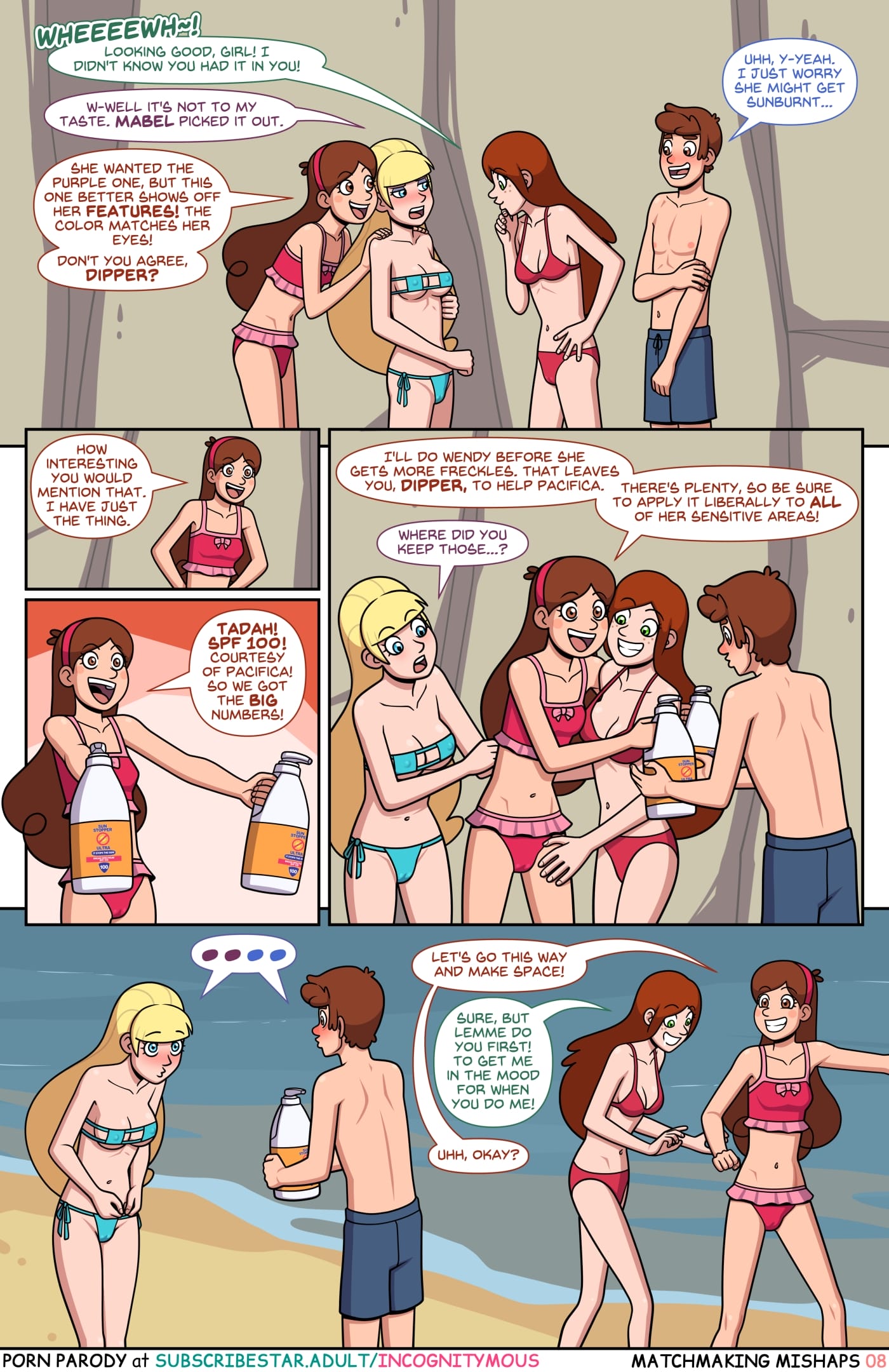 Matchmaking Mishaps (Gravity Falls) [Incognitymous] Chapter 1 - Page 8
