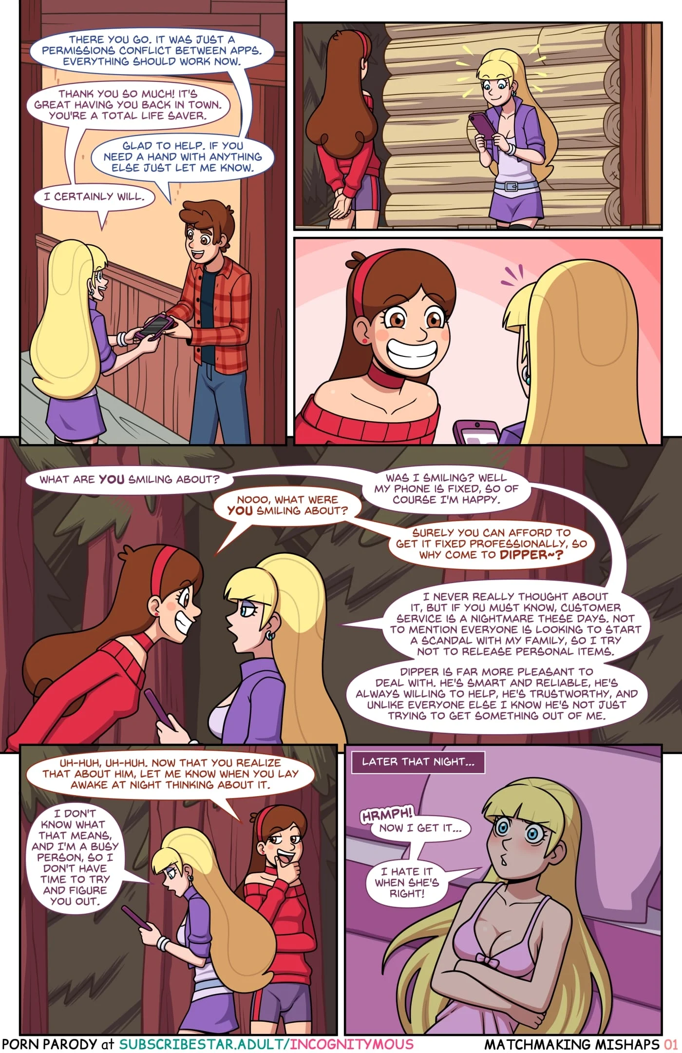 Matchmaking Mishaps (Gravity Falls) [Incognitymous] Chapter 1 - Page 1