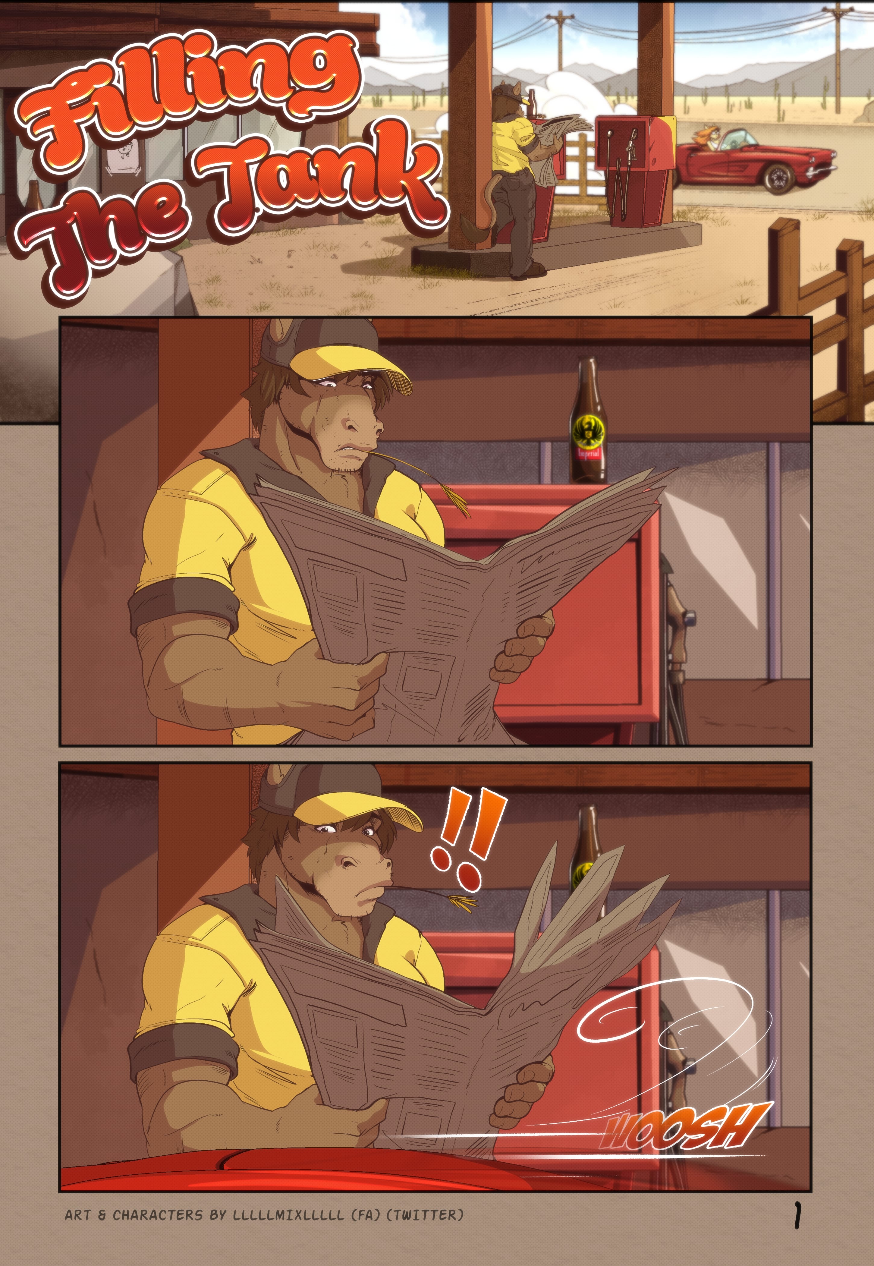 Filling The Tank [Galactic michi | llmixll] Chapter 1 - Page 1