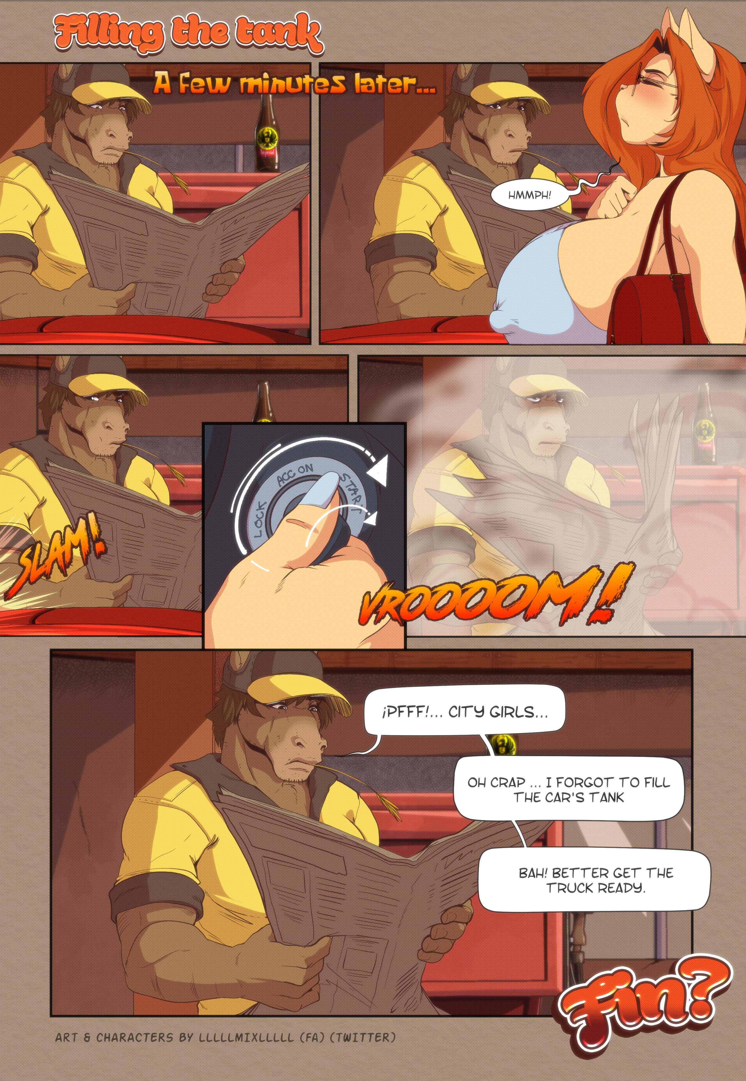 Filling The Tank [Galactic michi | llmixll] Chapter 1 - Page 13