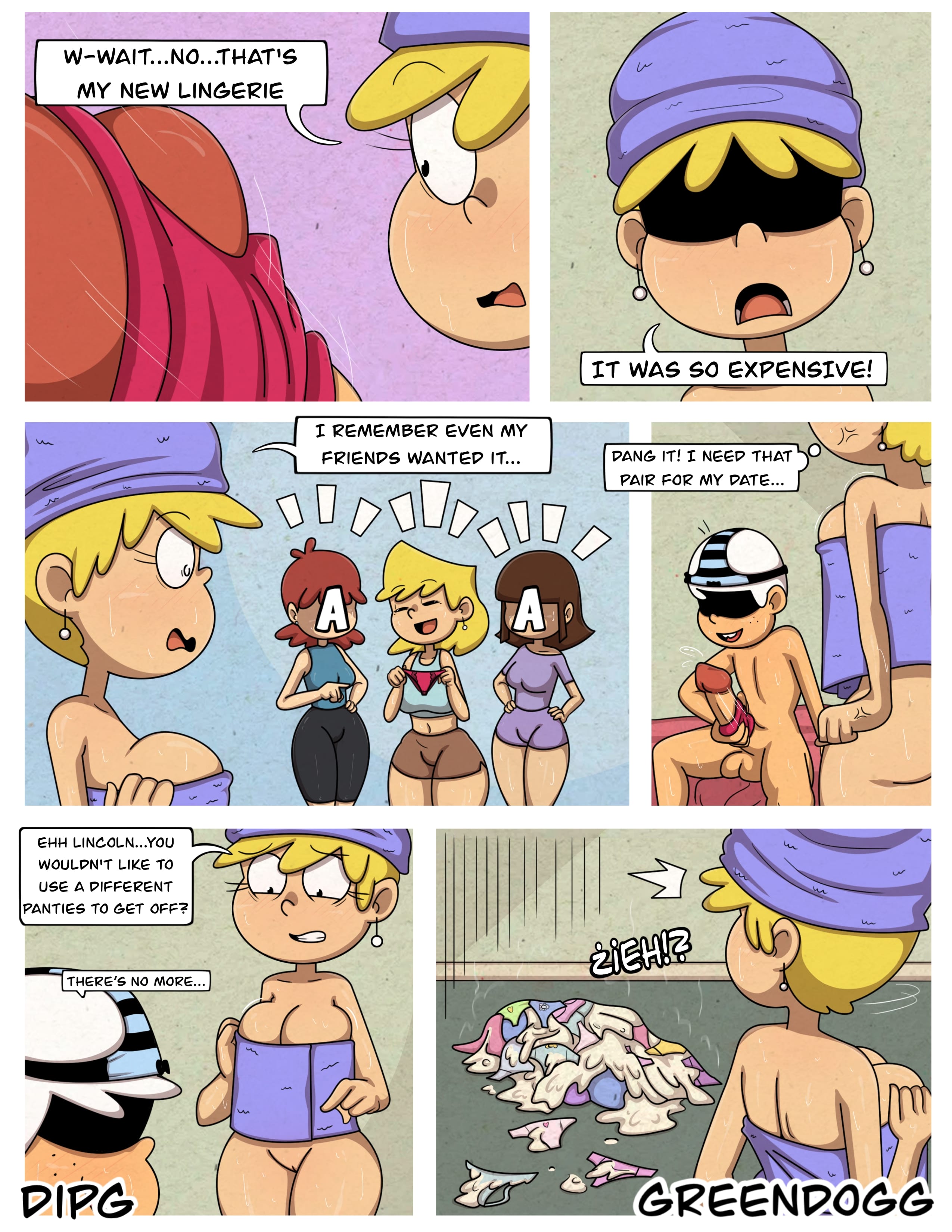 Sexual Instincts (The Loud House) [GreenDogg] Chapter 2 - Page 5