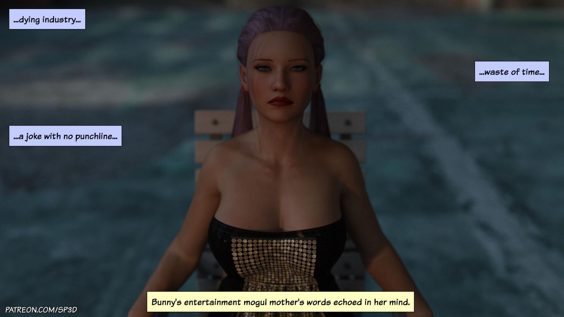 The F.U.T.A [SquarePeg3D] Prologue - Bunny Markes vs Virginia Boudreaux - Page 1