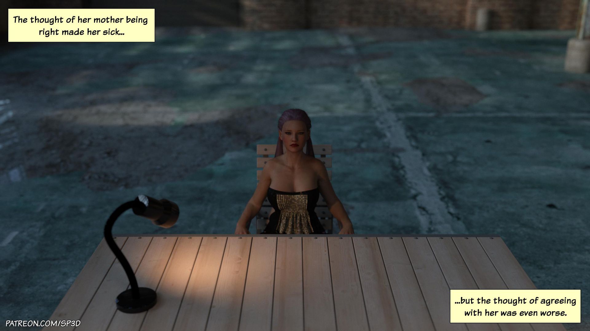 The F.U.T.A [SquarePeg3D] Prologue - Bunny Markes vs Virginia Boudreaux - Page 2