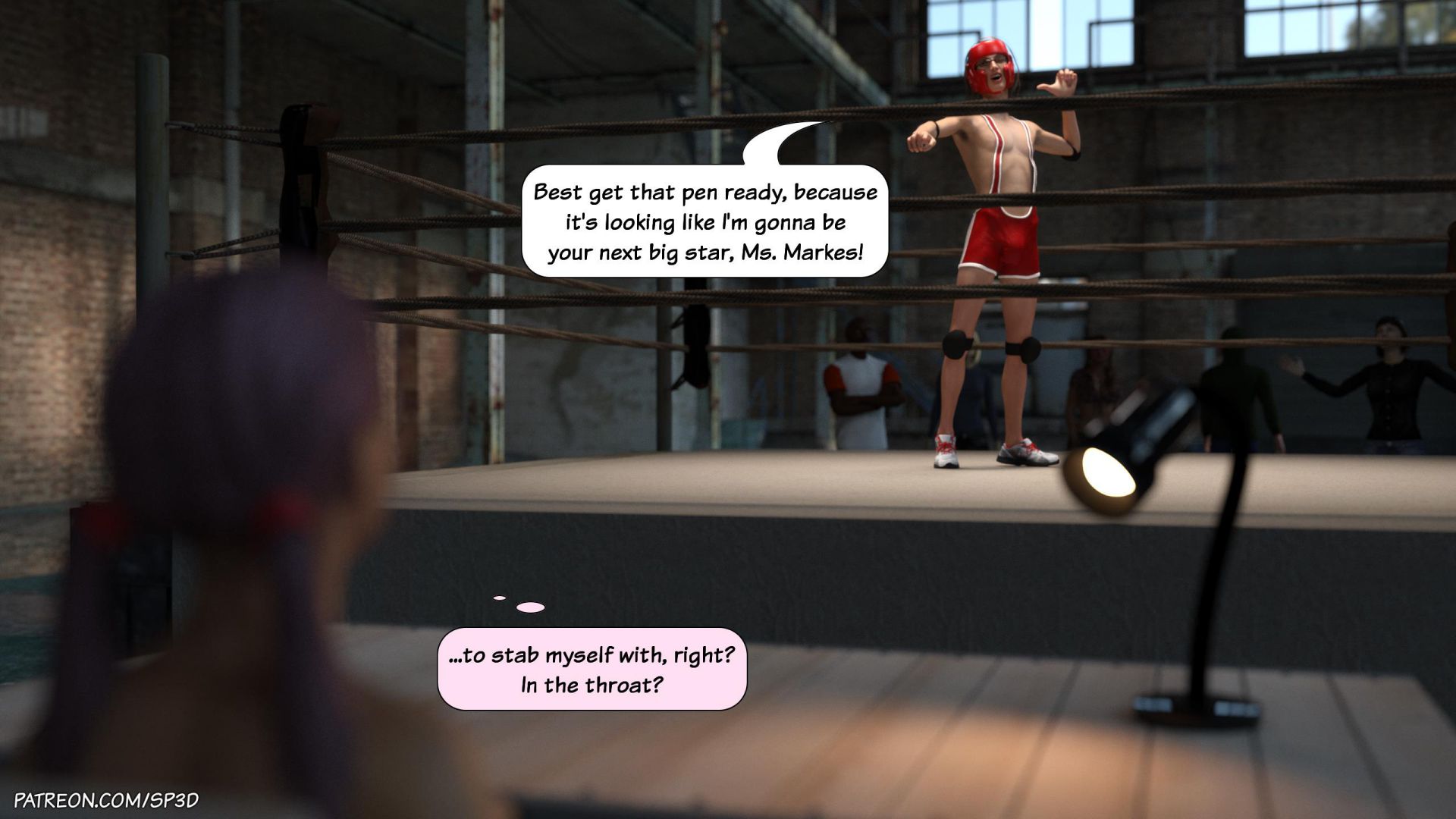 The F.U.T.A [SquarePeg3D] Prologue - Bunny Markes vs Virginia Boudreaux - Page 5
