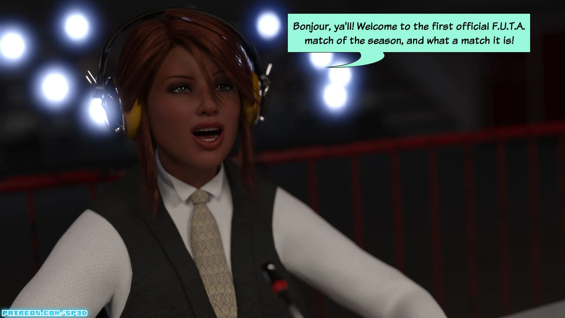 The F.U.T.A [SquarePeg3D] Match 1 - Match Introductions - Page 2