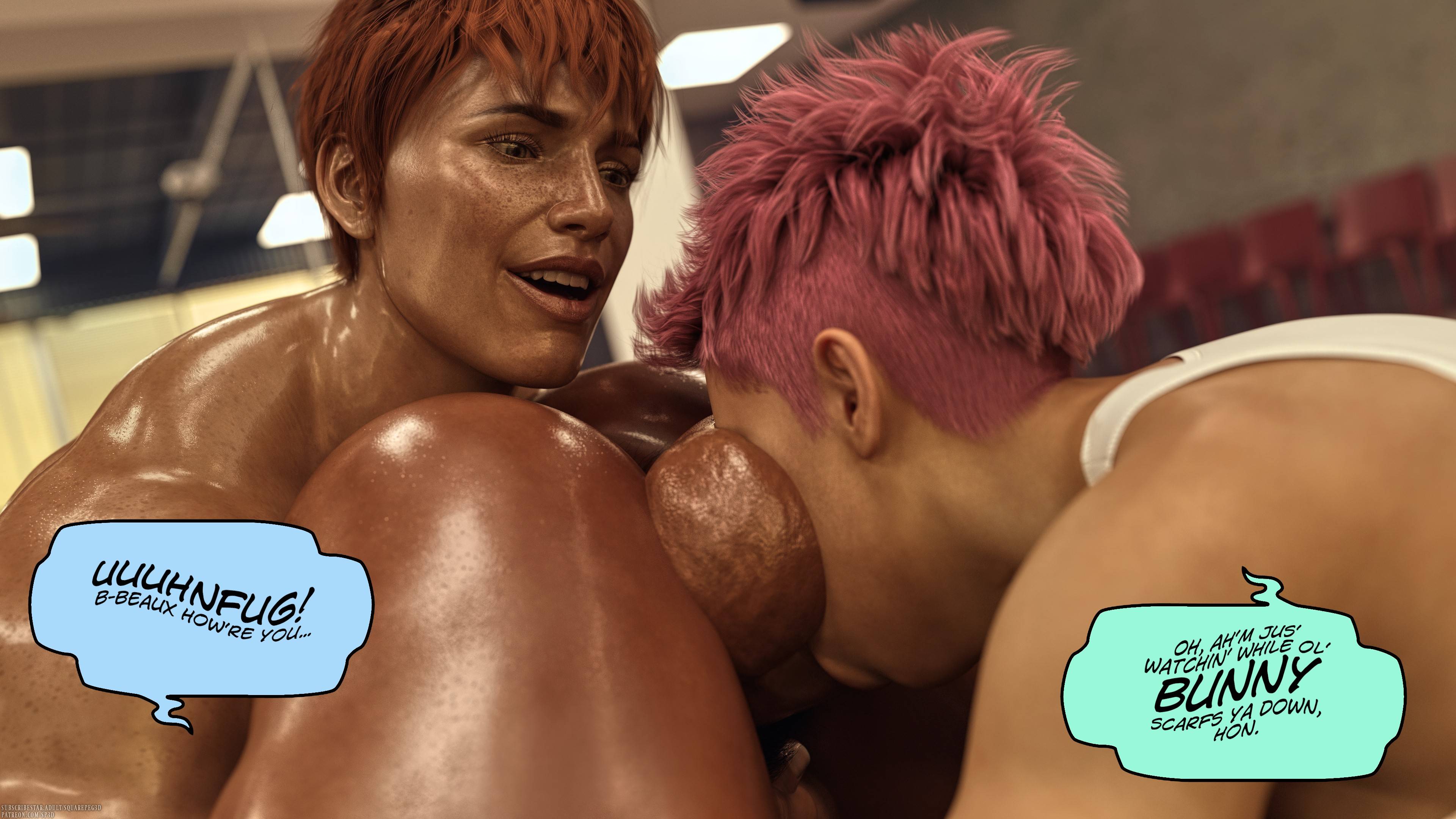 The F.U.T.A [SquarePeg3D] Match 1 - Cait 'The Mallet' O'Malley VS The Fox - Page 55