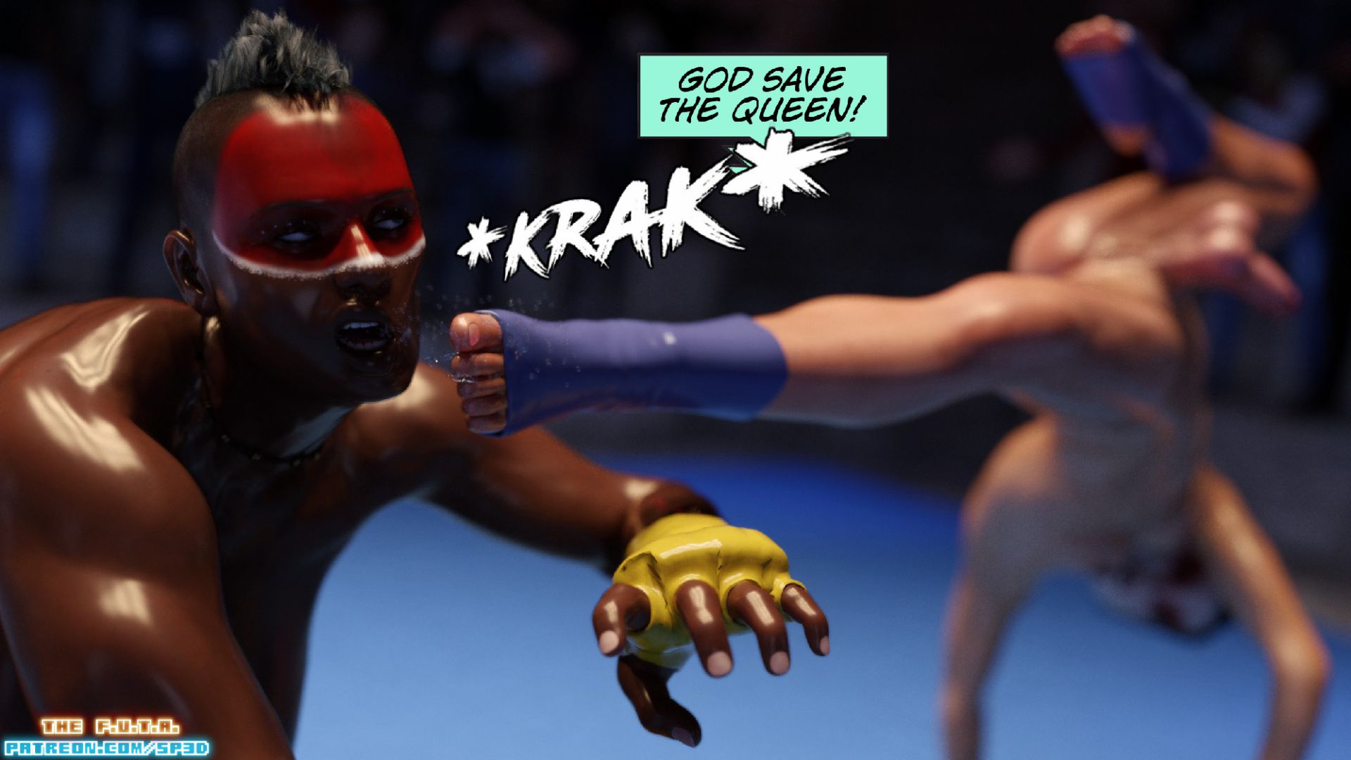 The F.U.T.A [SquarePeg3D] Match 10 - Queen Cobra VS Ingrid 'The Bear' Fedorova VS 'Rosebud' Adams VS The Fox?! - Page 33