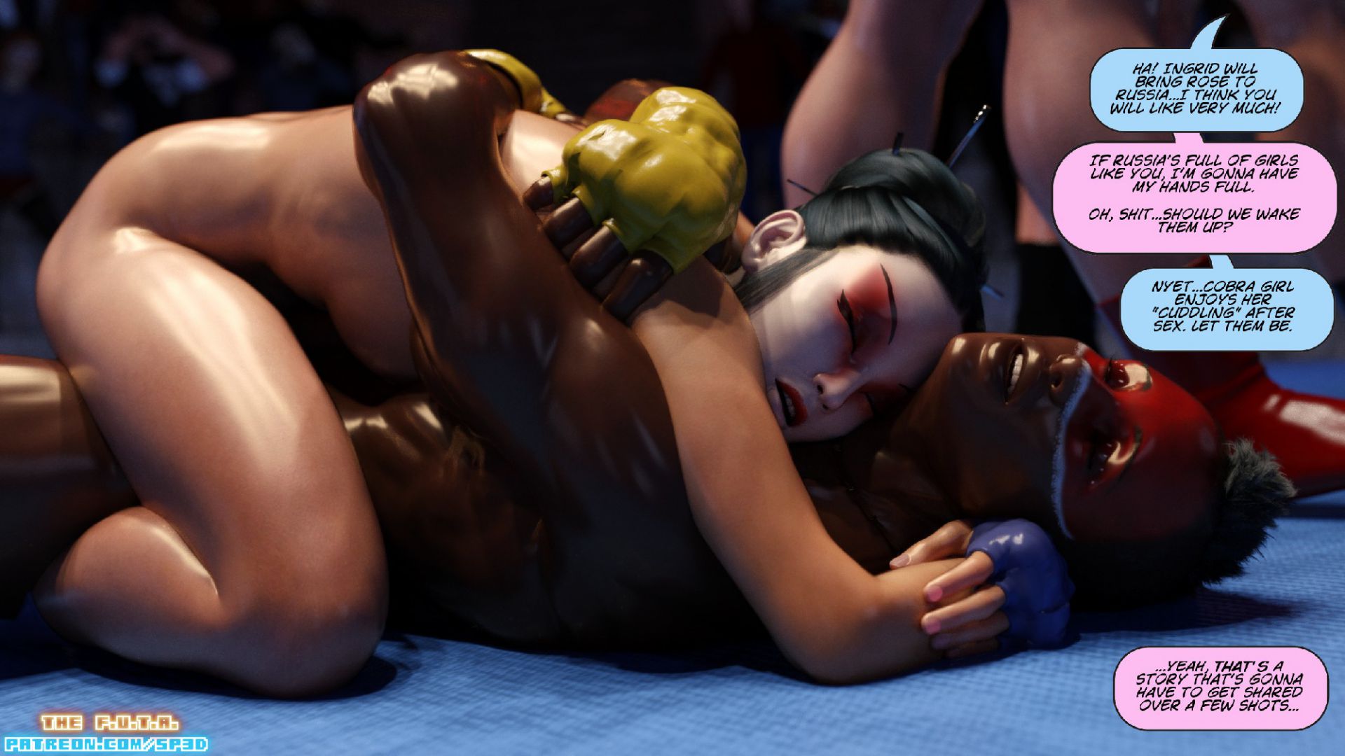 The F.U.T.A [SquarePeg3D] Match 10 - Queen Cobra VS Ingrid 'The Bear' Fedorova VS 'Rosebud' Adams VS The Fox?! - Page 85