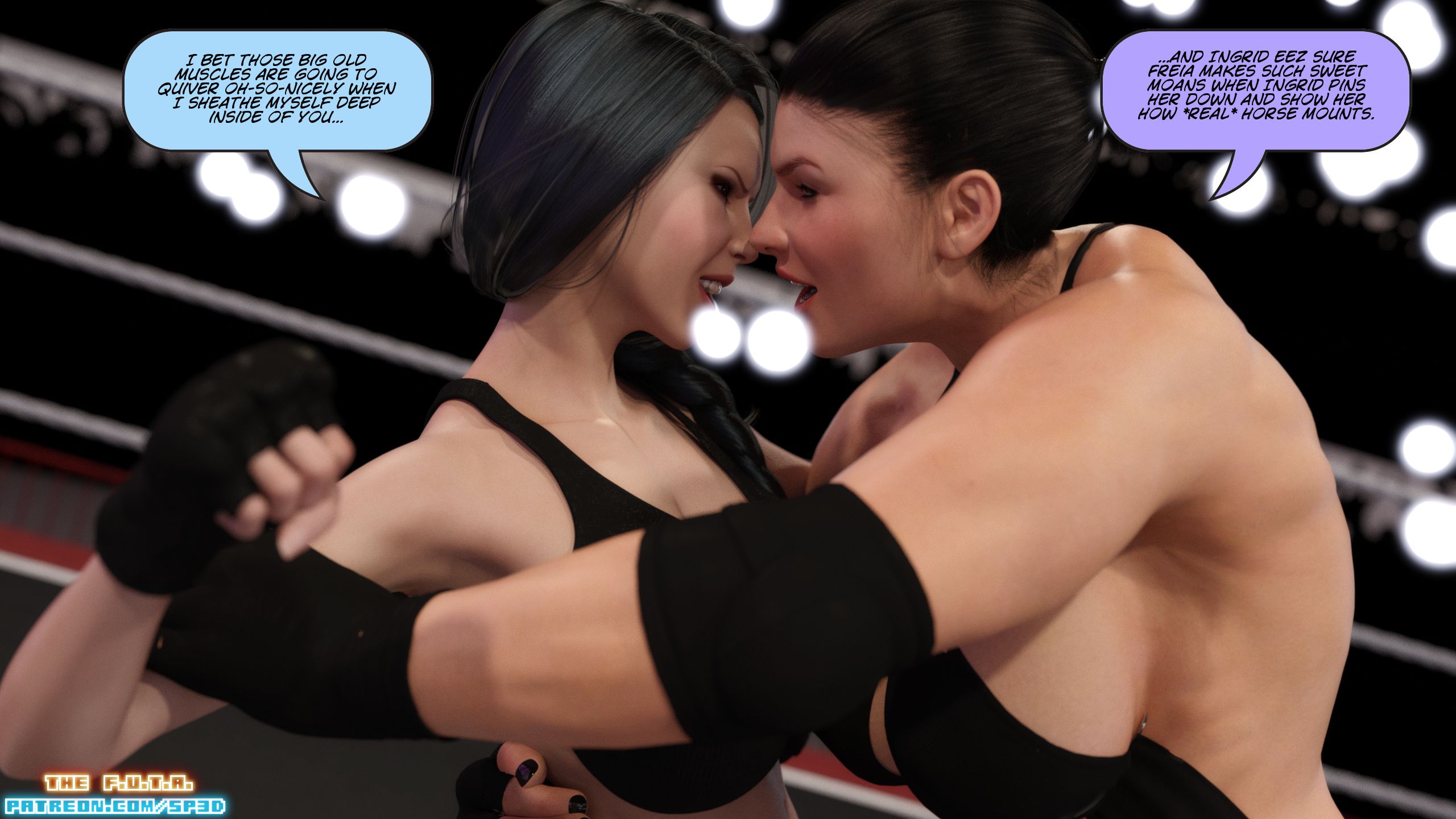 The F.U.T.A [SquarePeg3D] Match 12 - Ingrid 'The Bear' Fedorova VS Freia Stormbringer - Page 15