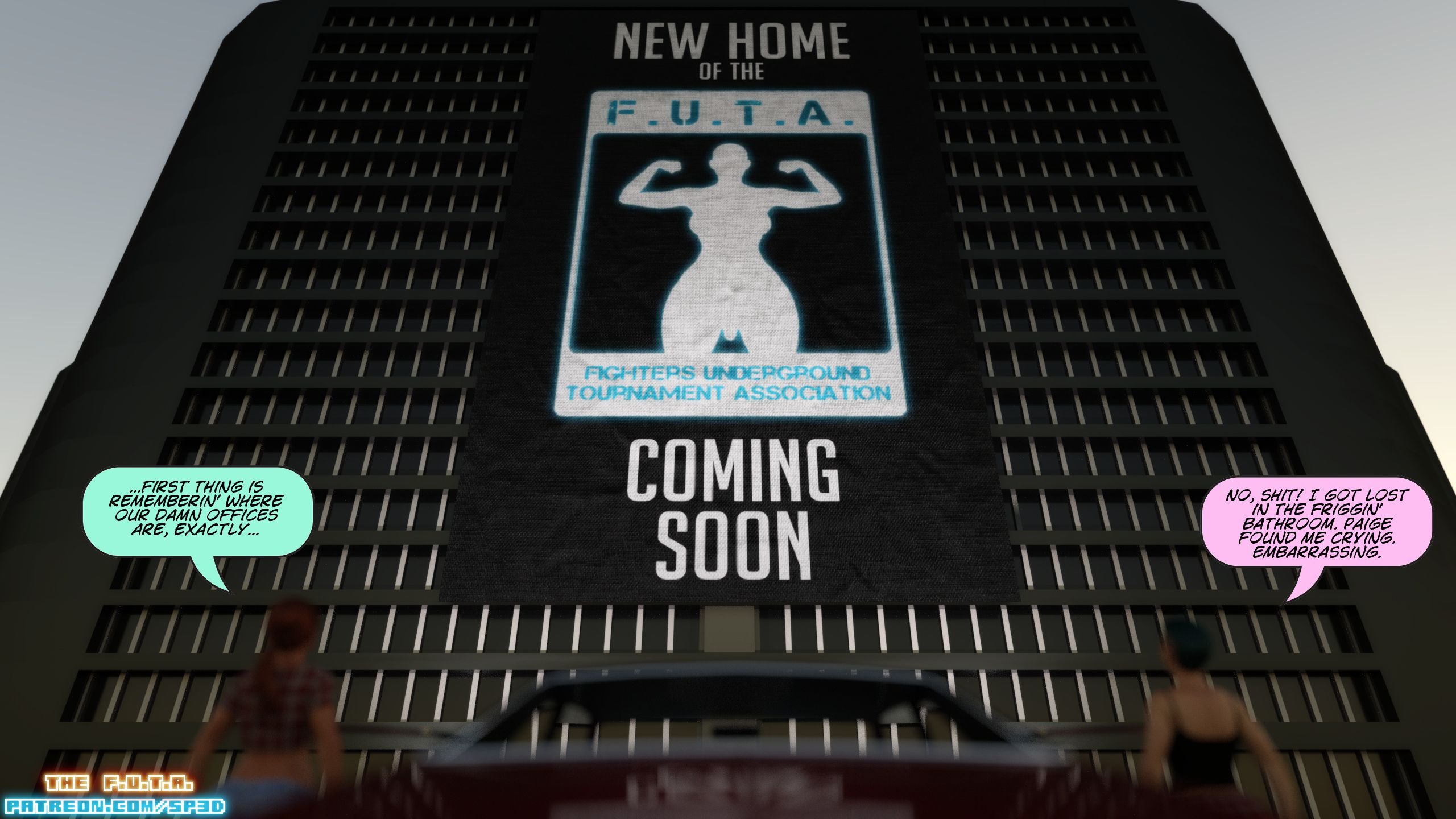 The F.U.T.A [SquarePeg3D] Match 12 - Ingrid 'The Bear' Fedorova VS Freia Stormbringer - Page 159