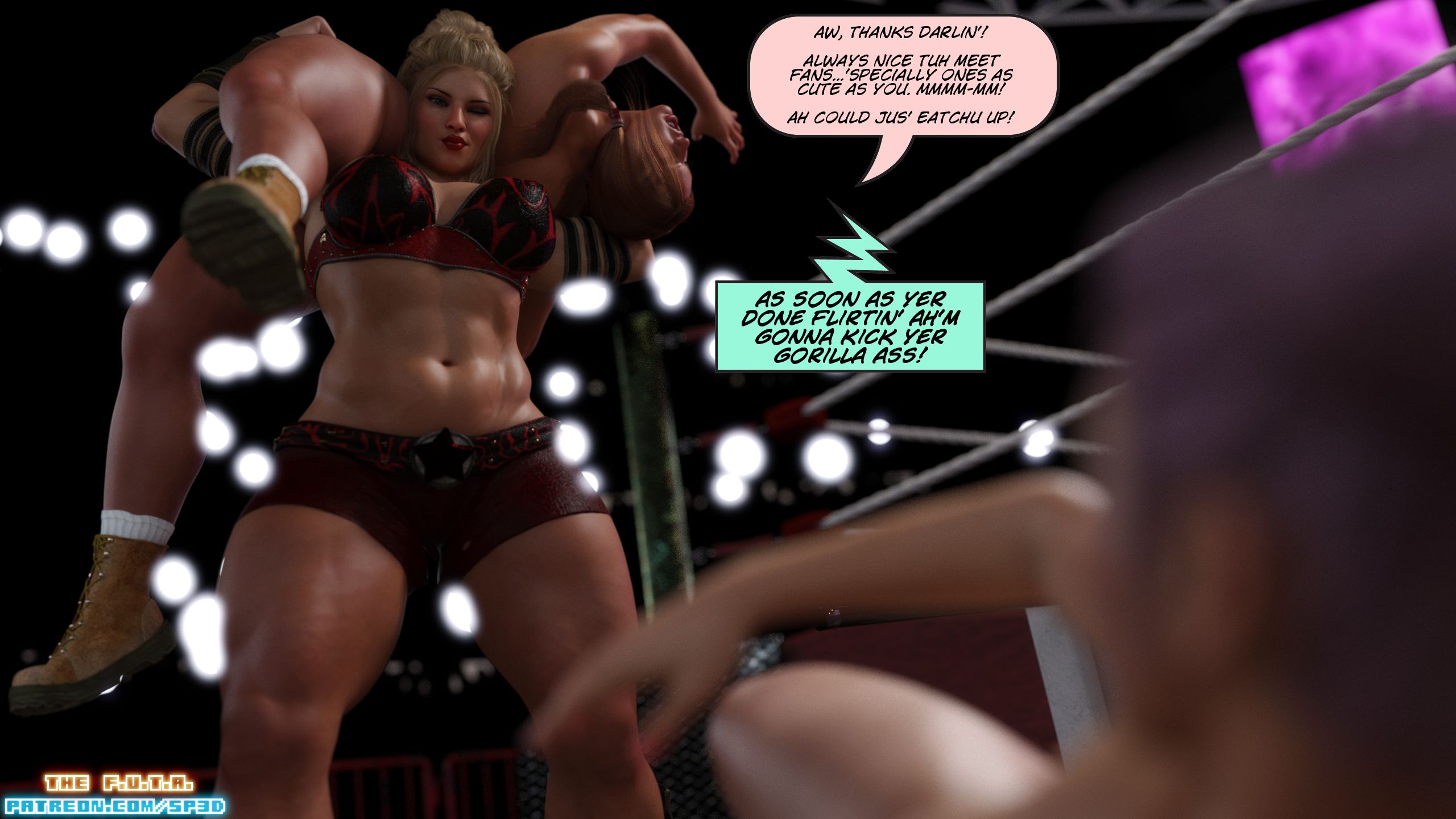 The F.U.T.A [SquarePeg3D] Match 12 - Ingrid 'The Bear' Fedorova VS Freia Stormbringer - Page 62