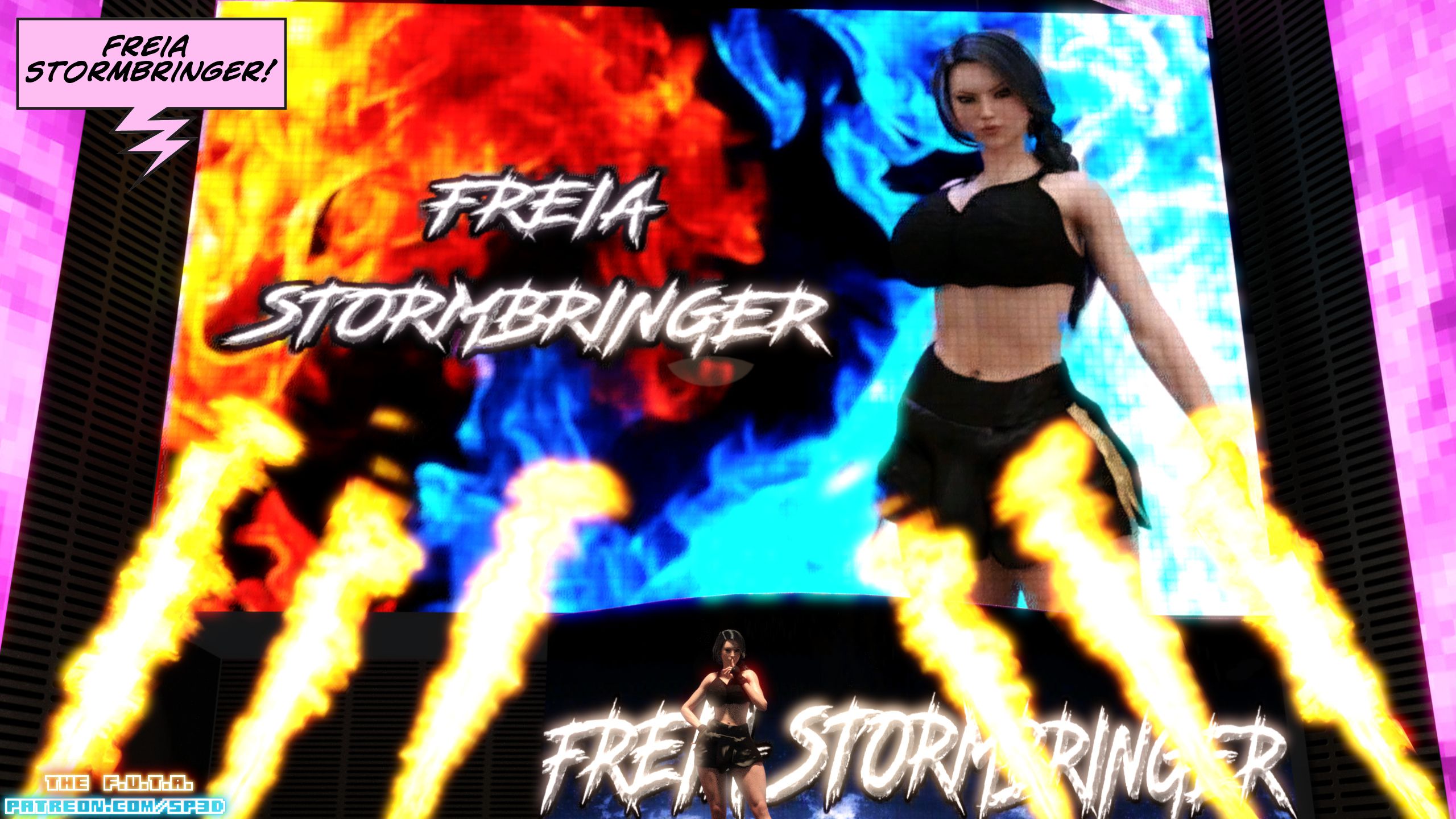The F.U.T.A [SquarePeg3D] Match 12 - Ingrid 'The Bear' Fedorova VS Freia Stormbringer - Page 7