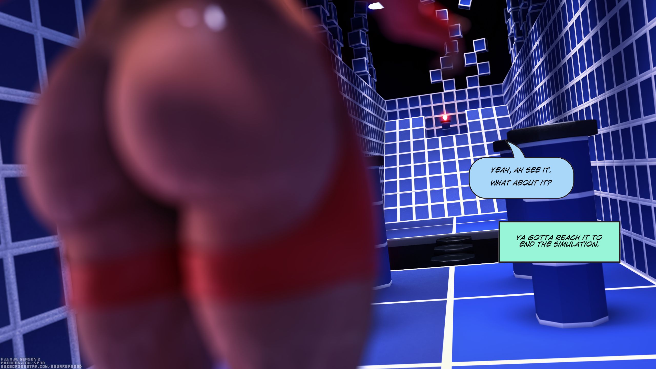 The F.U.T.A [SquarePeg3D] Prologue - Virtual Feedback - Page 2