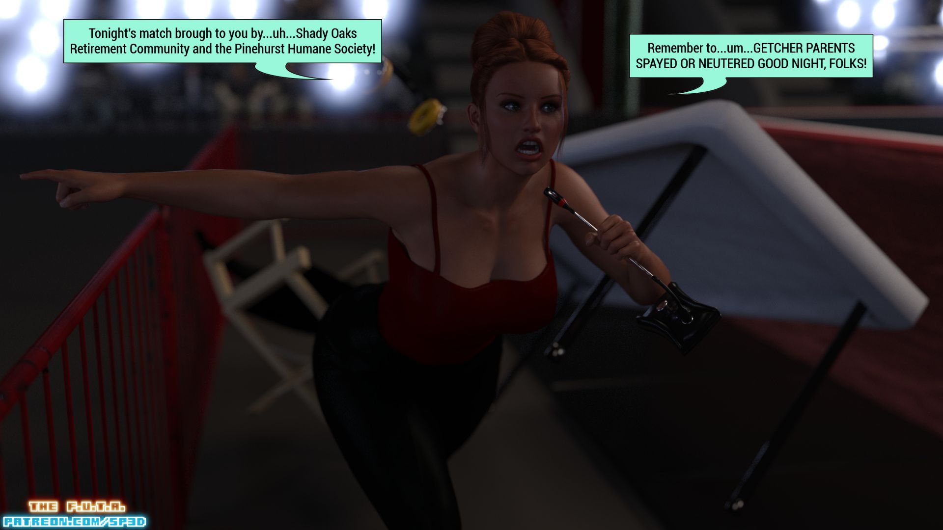 The F.U.T.A [SquarePeg3D] Match 3 - Bunny Markes VS Queen Cobra - Page 36