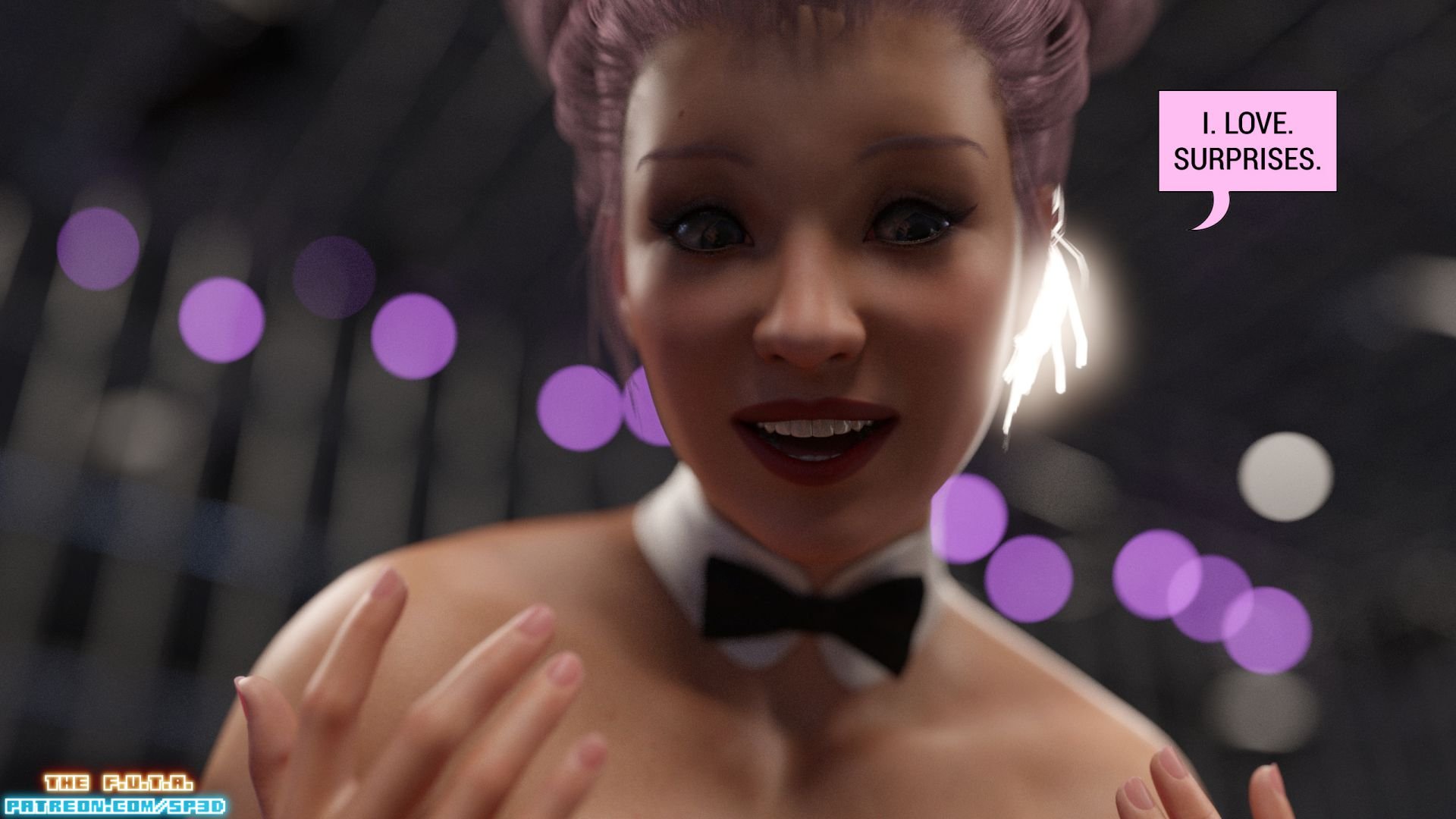 The F.U.T.A [SquarePeg3D] Match 5 - Emiko VS Sexy Sky - Page 101