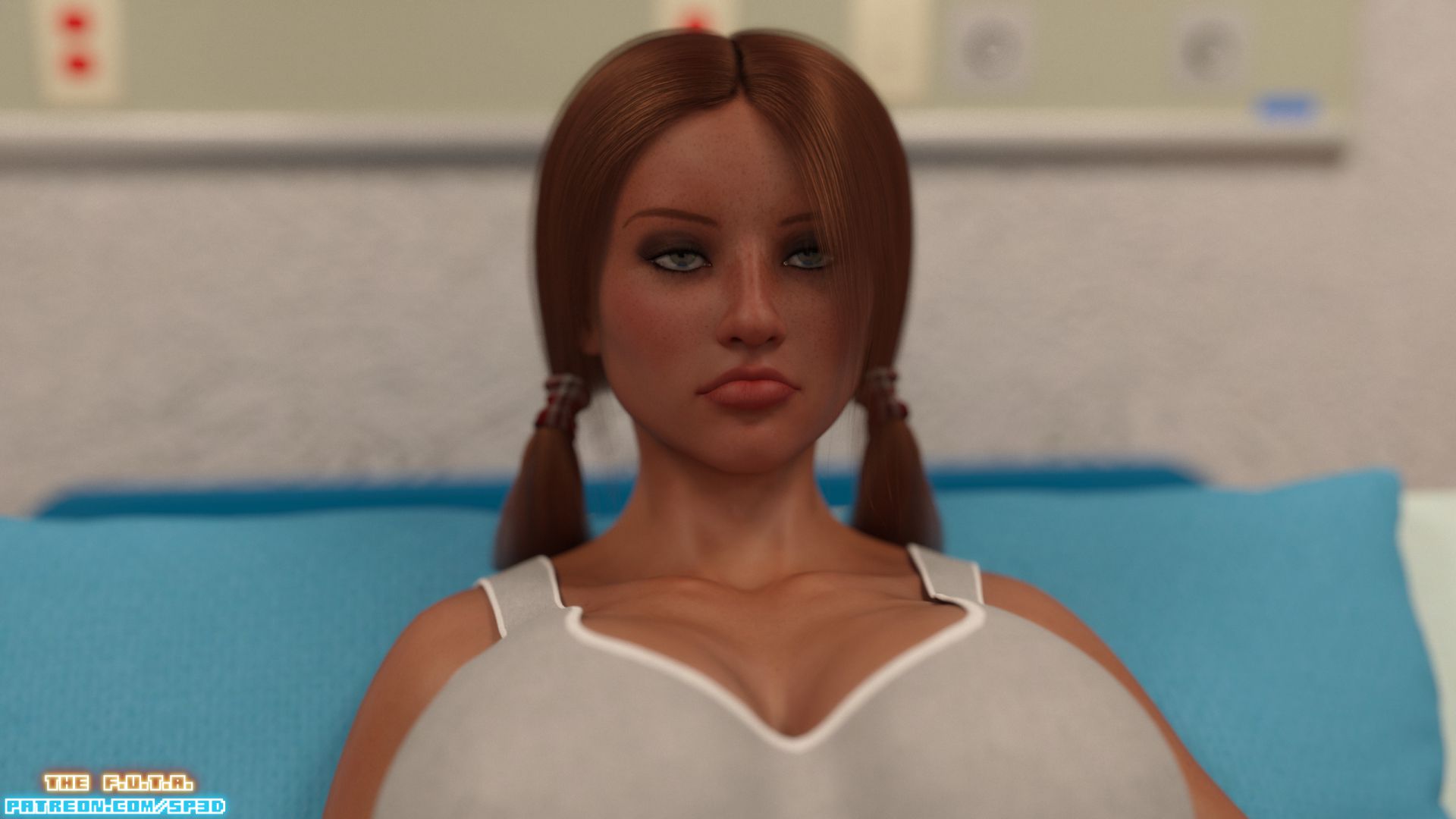 The F.U.T.A [SquarePeg3D] Match 5 - Emiko VS Sexy Sky - Page 114