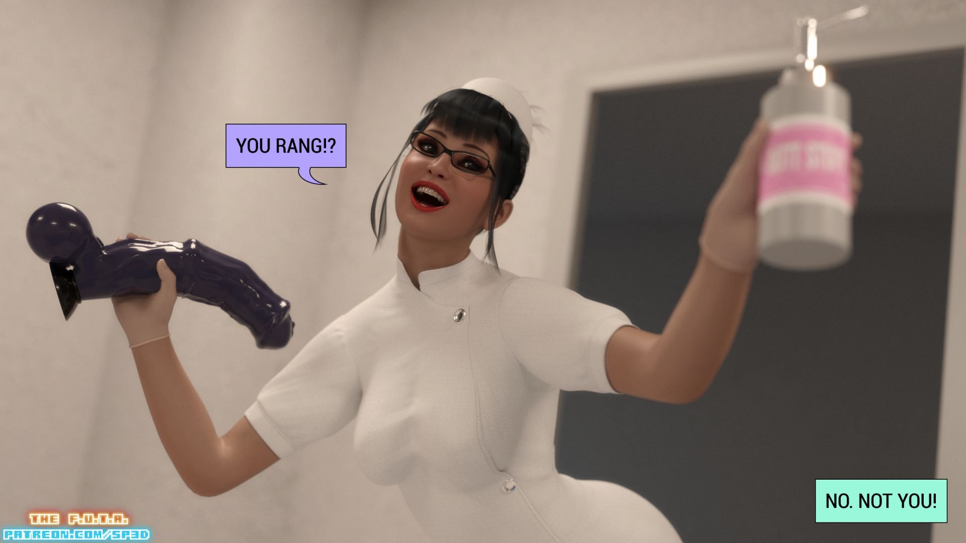 The F.U.T.A [SquarePeg3D] Match 5 - Emiko VS Sexy Sky - Page 116