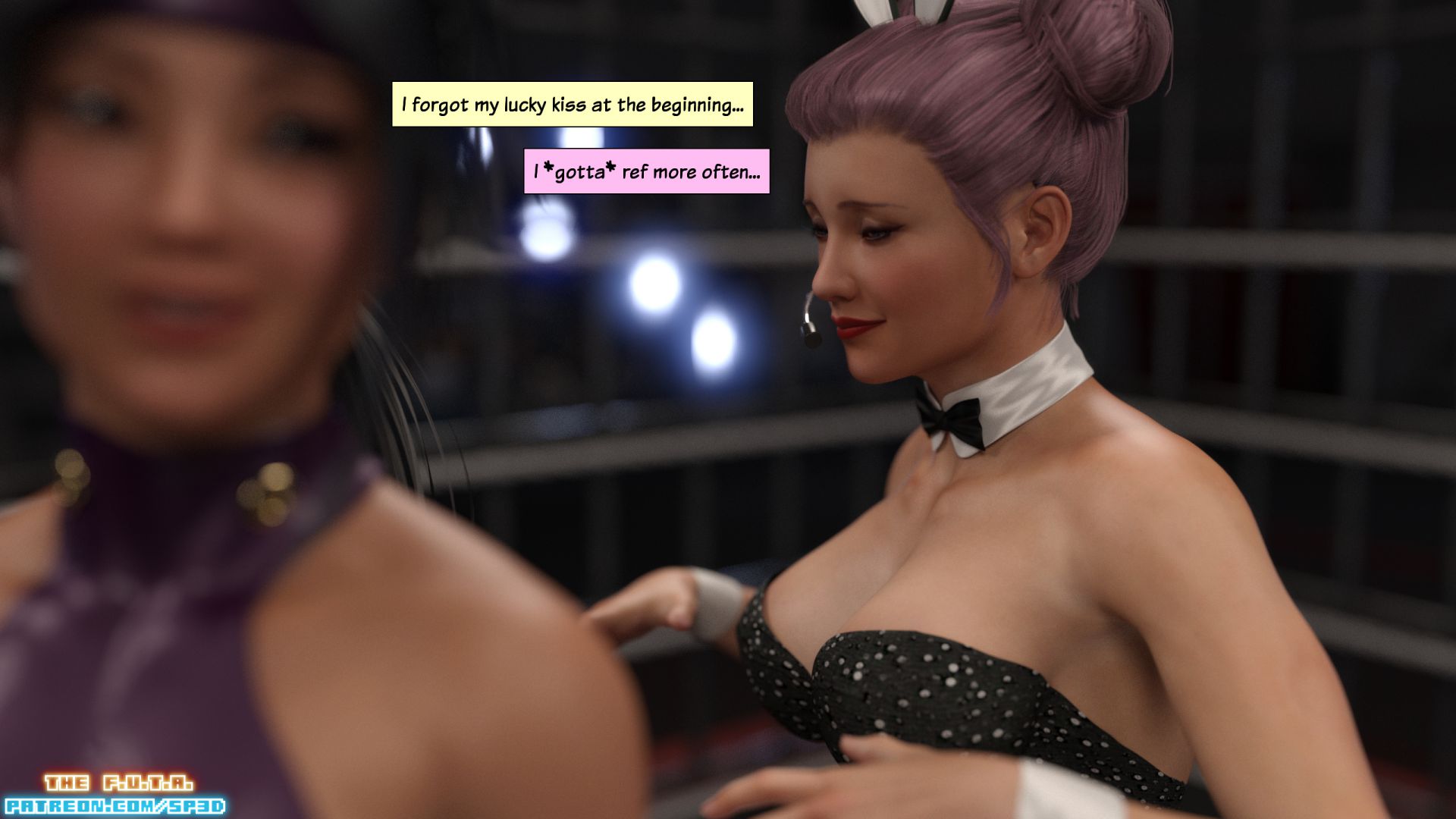 The F.U.T.A [SquarePeg3D] Match 5 - Emiko VS Sexy Sky - Page 22