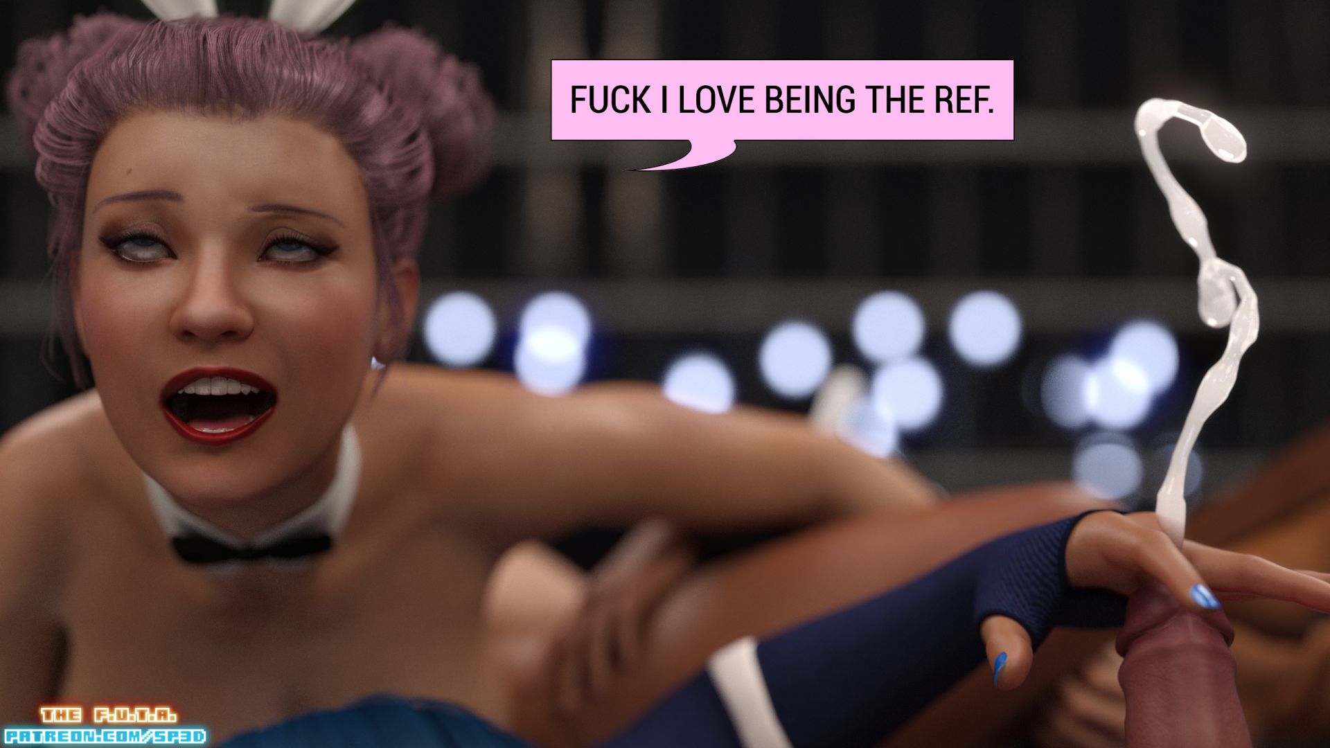 The F.U.T.A [SquarePeg3D] Match 5 - Emiko VS Sexy Sky - Page 53