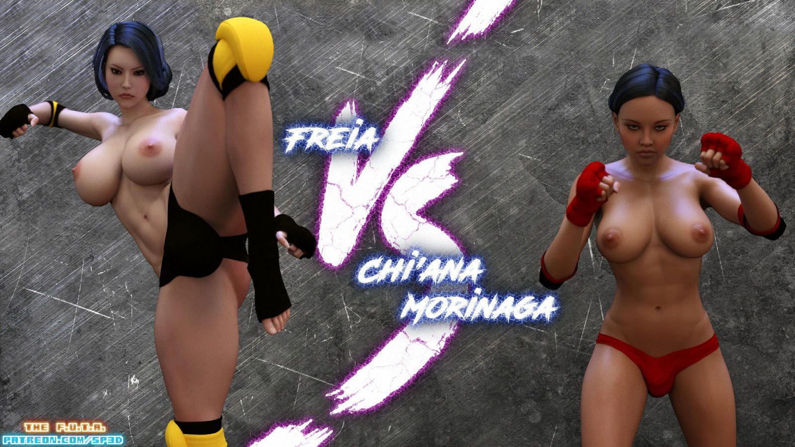 The F.U.T.A [SquarePeg3D] Match 6 - Freia VS Chi'ana Morinaga - Page 1
