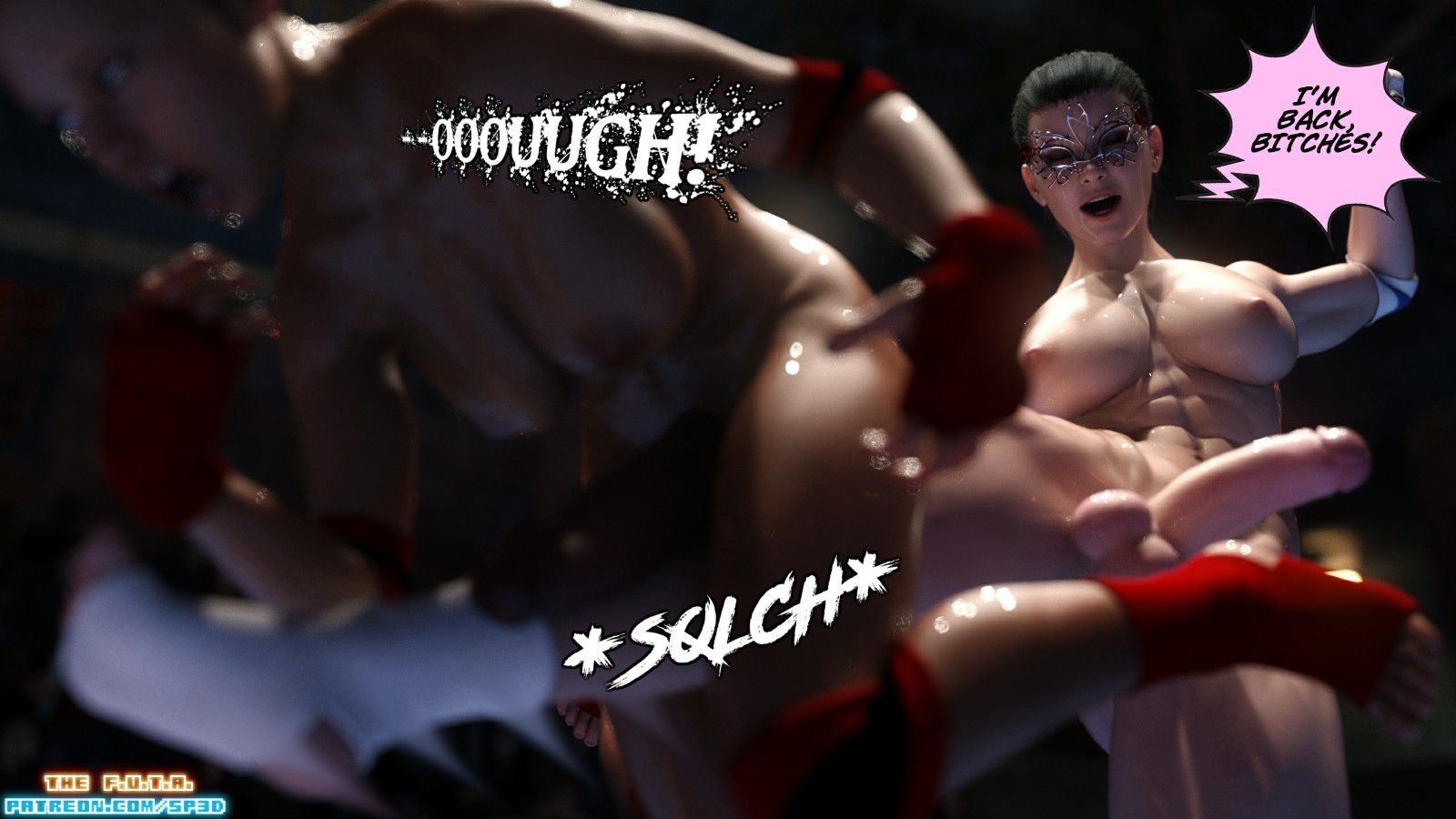 The F.U.T.A [SquarePeg3D] Match 6 - Freia VS Chi'ana Morinaga - Page 14