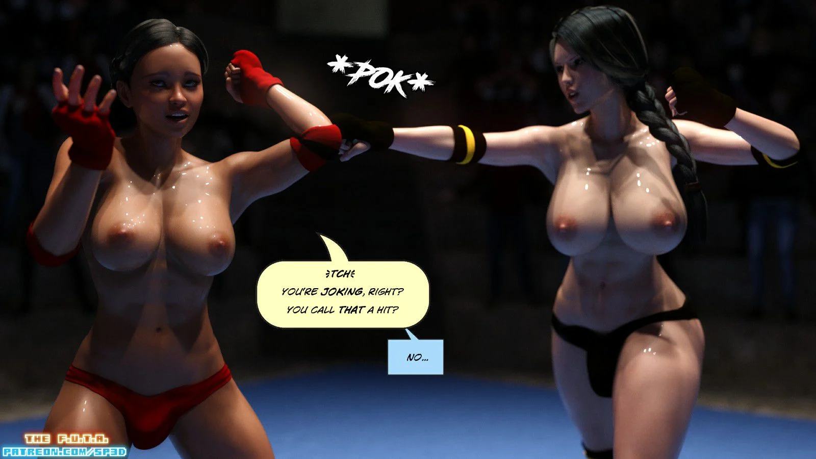 The F.U.T.A [SquarePeg3D] Match 6 - Freia VS Chi'ana Morinaga - Page 4