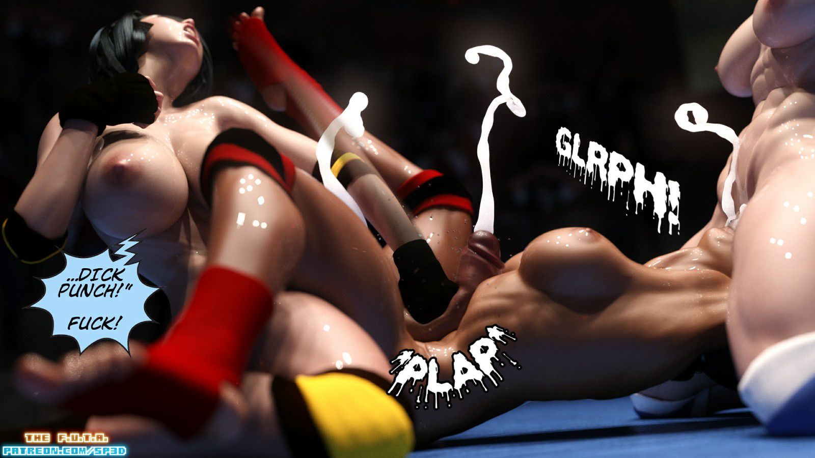 The F.U.T.A [SquarePeg3D] Match 6 - Freia VS Chi'ana Morinaga - Page 44