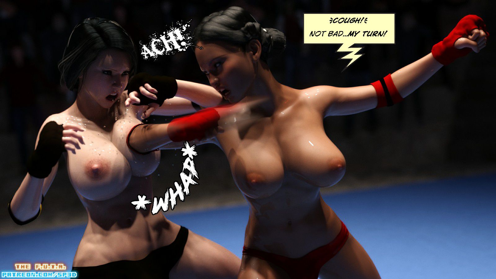 The F.U.T.A [SquarePeg3D] Match 6 - Freia VS Chi'ana Morinaga - Page 6