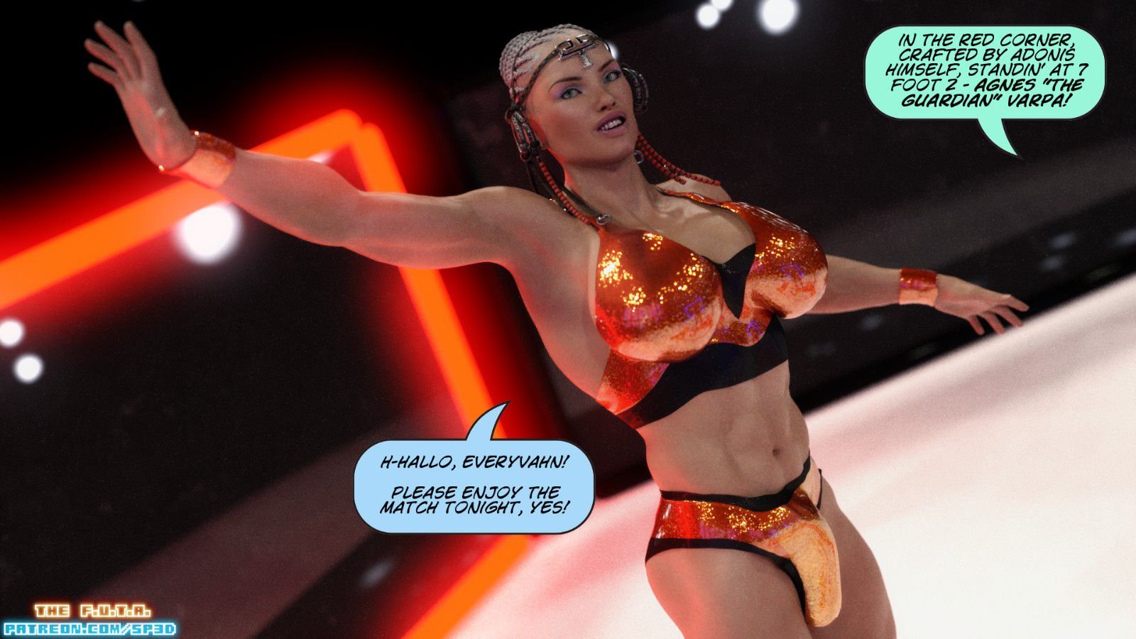 The F.U.T.A [SquarePeg3D] Match 7 - Agnes 'The Guardian' Varpa VS 'Rosebud' Adams - Page 3