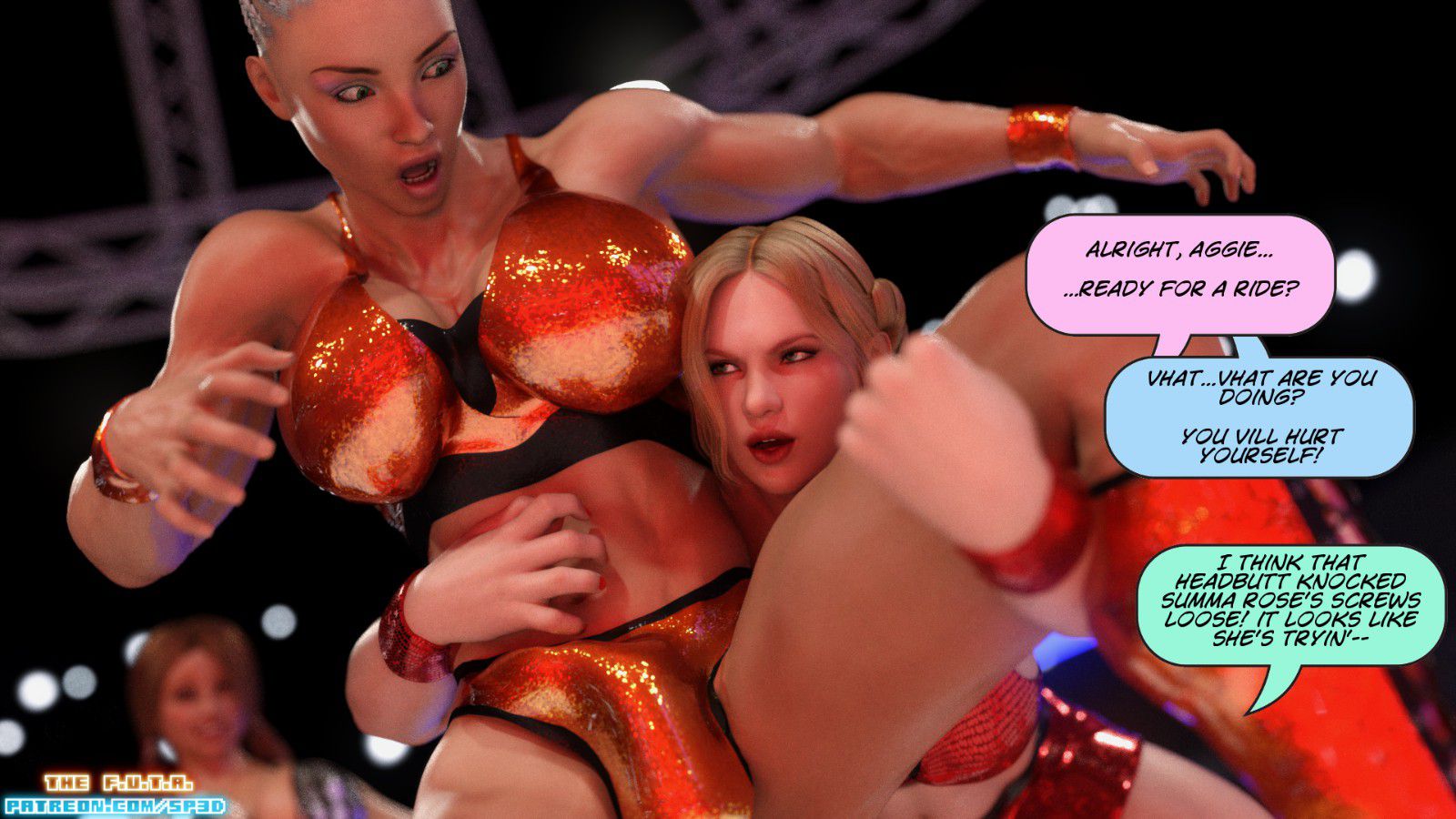 The F.U.T.A [SquarePeg3D] Match 7 - Agnes 'The Guardian' Varpa VS 'Rosebud' Adams - Page 9