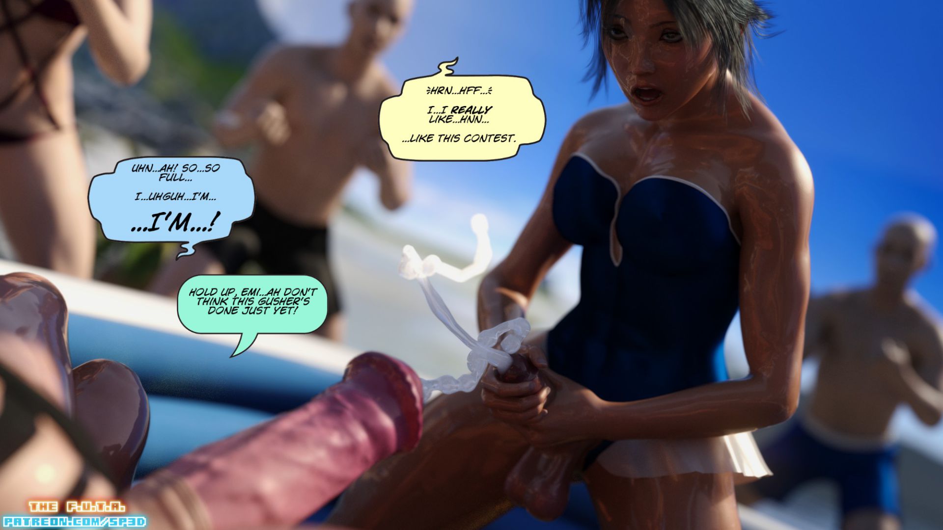 The F.U.T.A [SquarePeg3D] Match 9 - Emiko VS Freia - Page 24