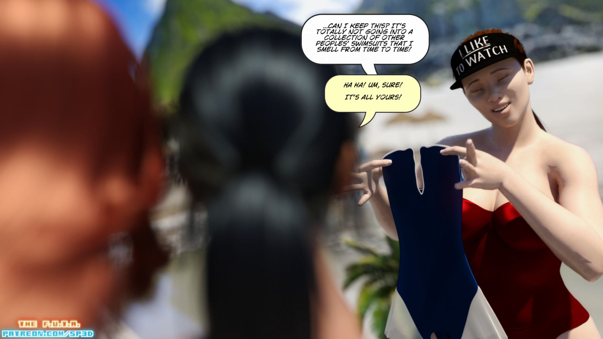 The F.U.T.A [SquarePeg3D] Match 9 - Emiko VS Freia - Page 74