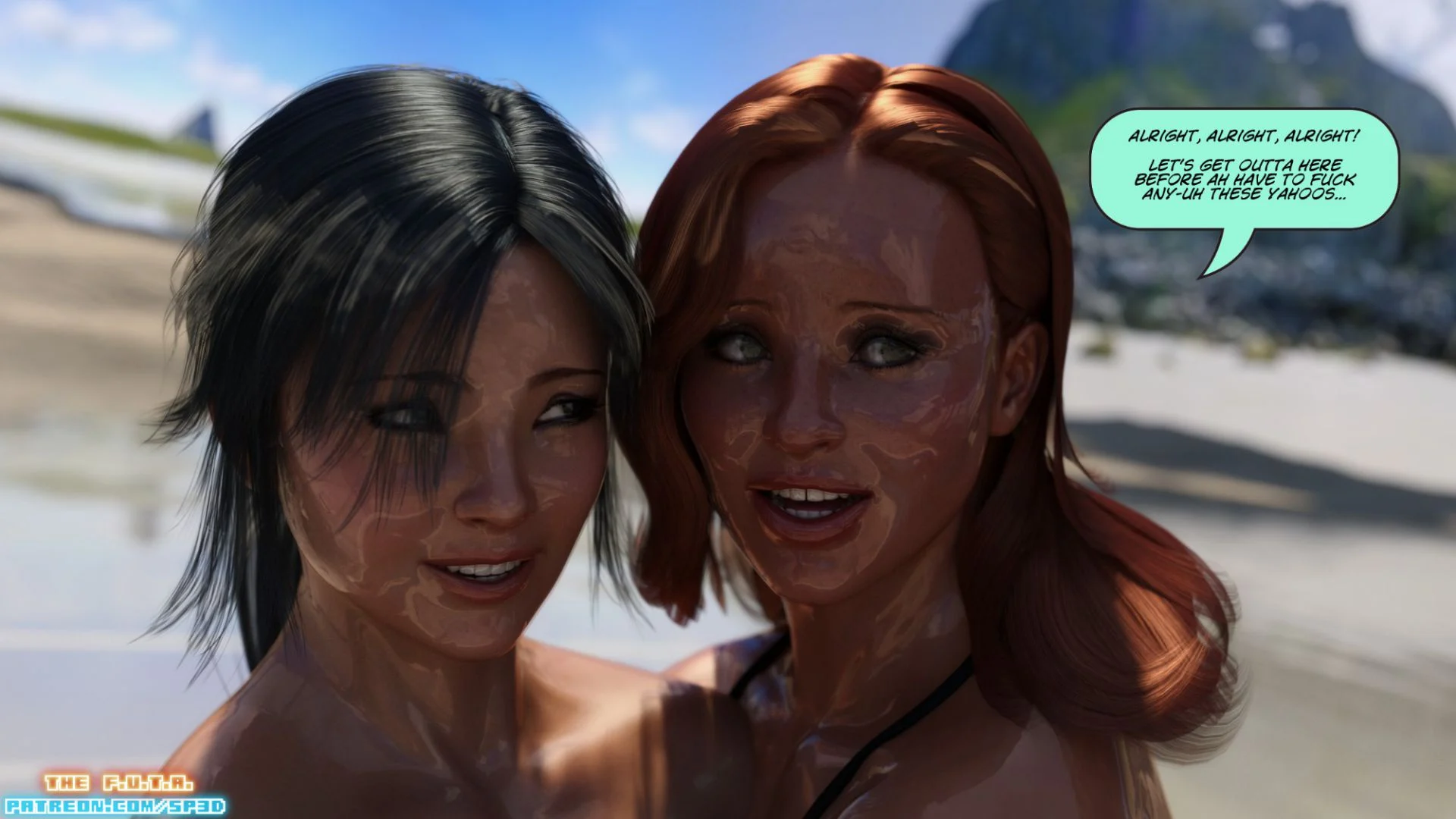 The F.U.T.A [SquarePeg3D] Match 9 - Emiko VS Freia - Page 75