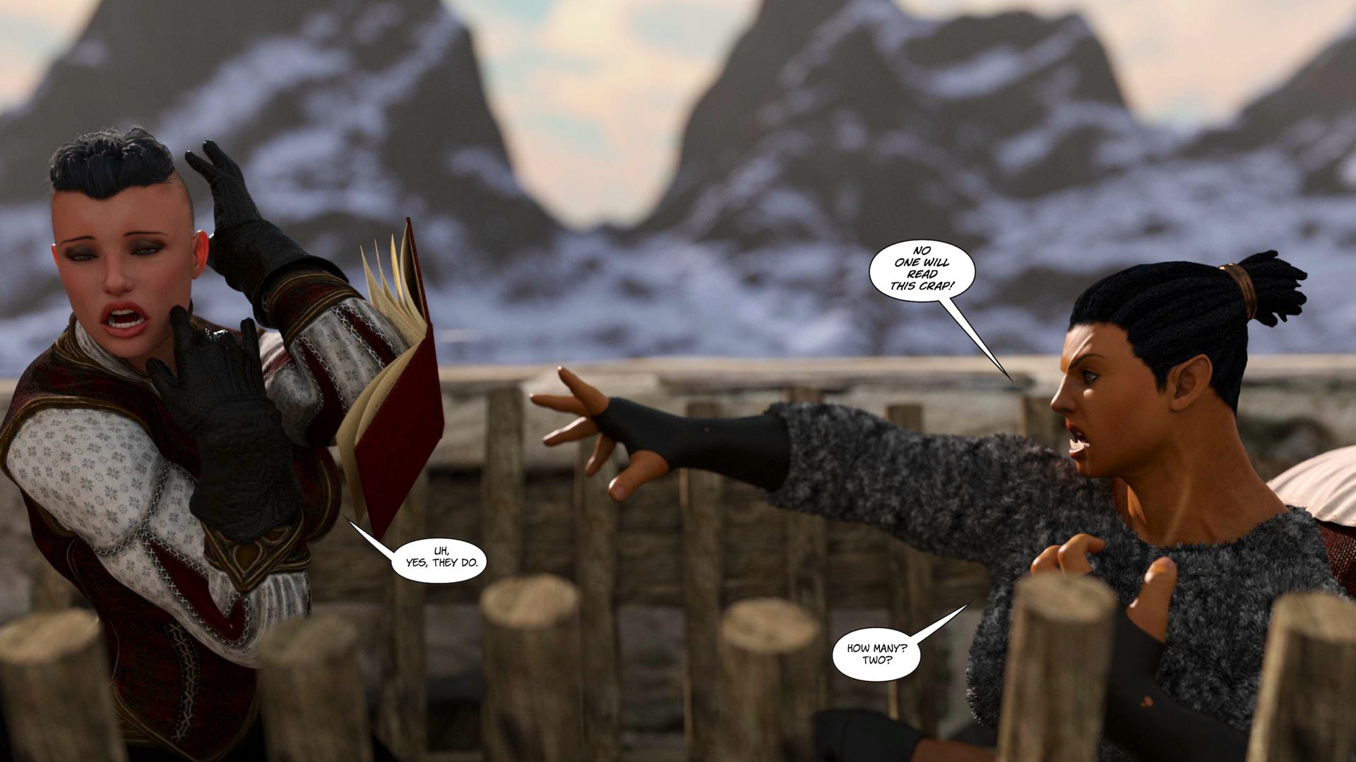 Tales Of Hylore [SquarePeg3D] Chapter 1 - All Shel Breaks Loose - Page 95