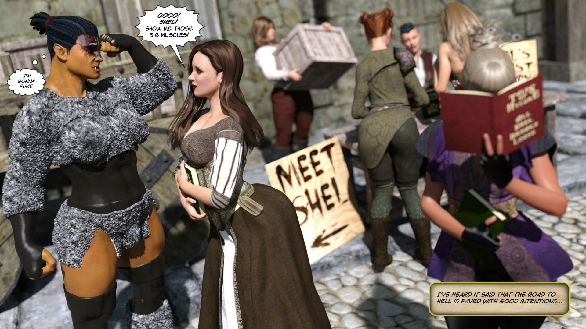 Tales Of Hylore [SquarePeg3D] Chapter 2 - The Road To Shel - Page 85