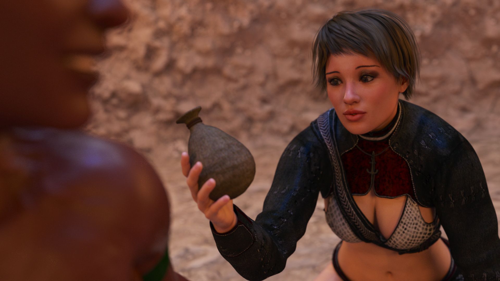 Tales Of Hylore [SquarePeg3D] Chapter 3 - Trading Blows - No Text  - Page 37