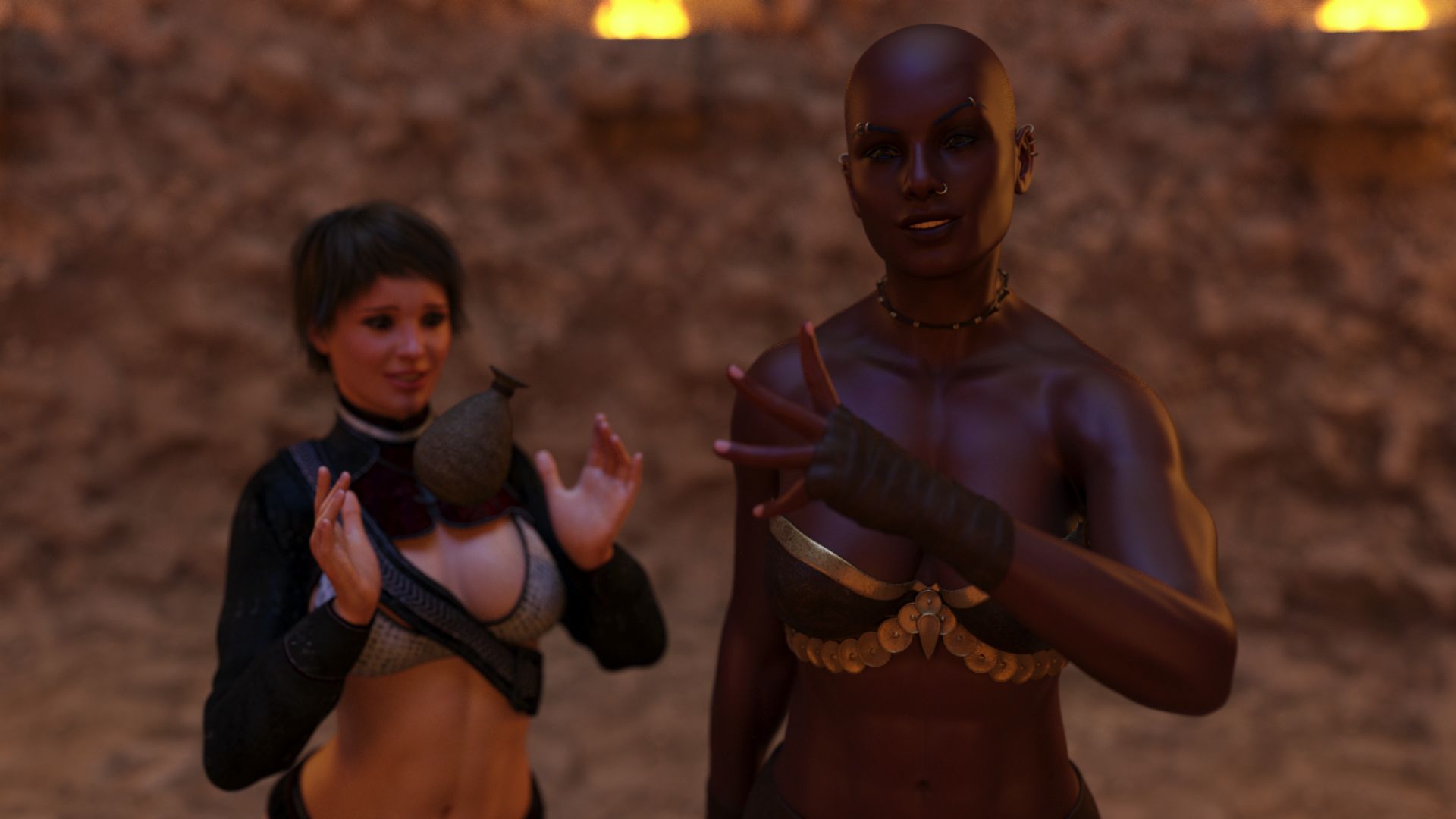 Tales Of Hylore [SquarePeg3D] Chapter 3 - Trading Blows - No Text  - Page 54