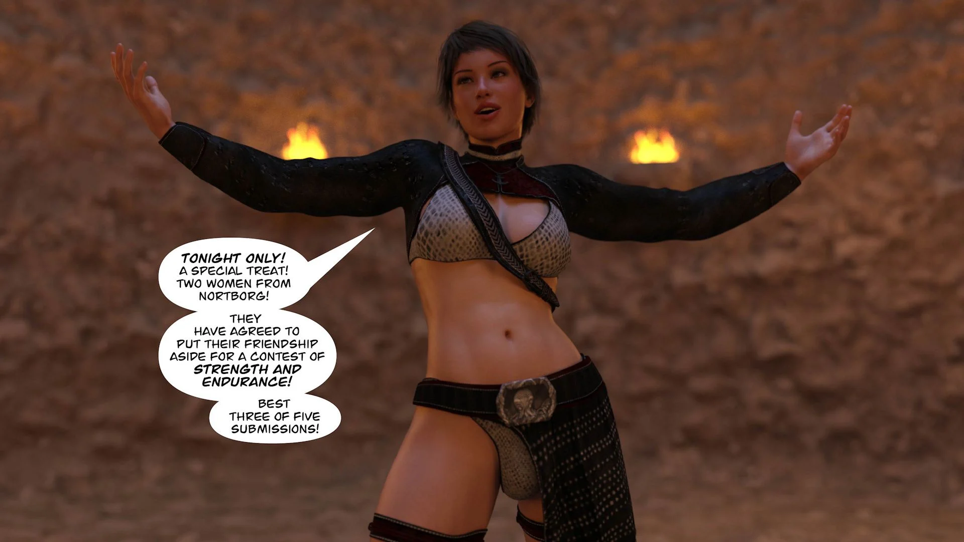 Tales Of Hylore [SquarePeg3D] Chapter 3 - Trading Blows - Text - Page 3