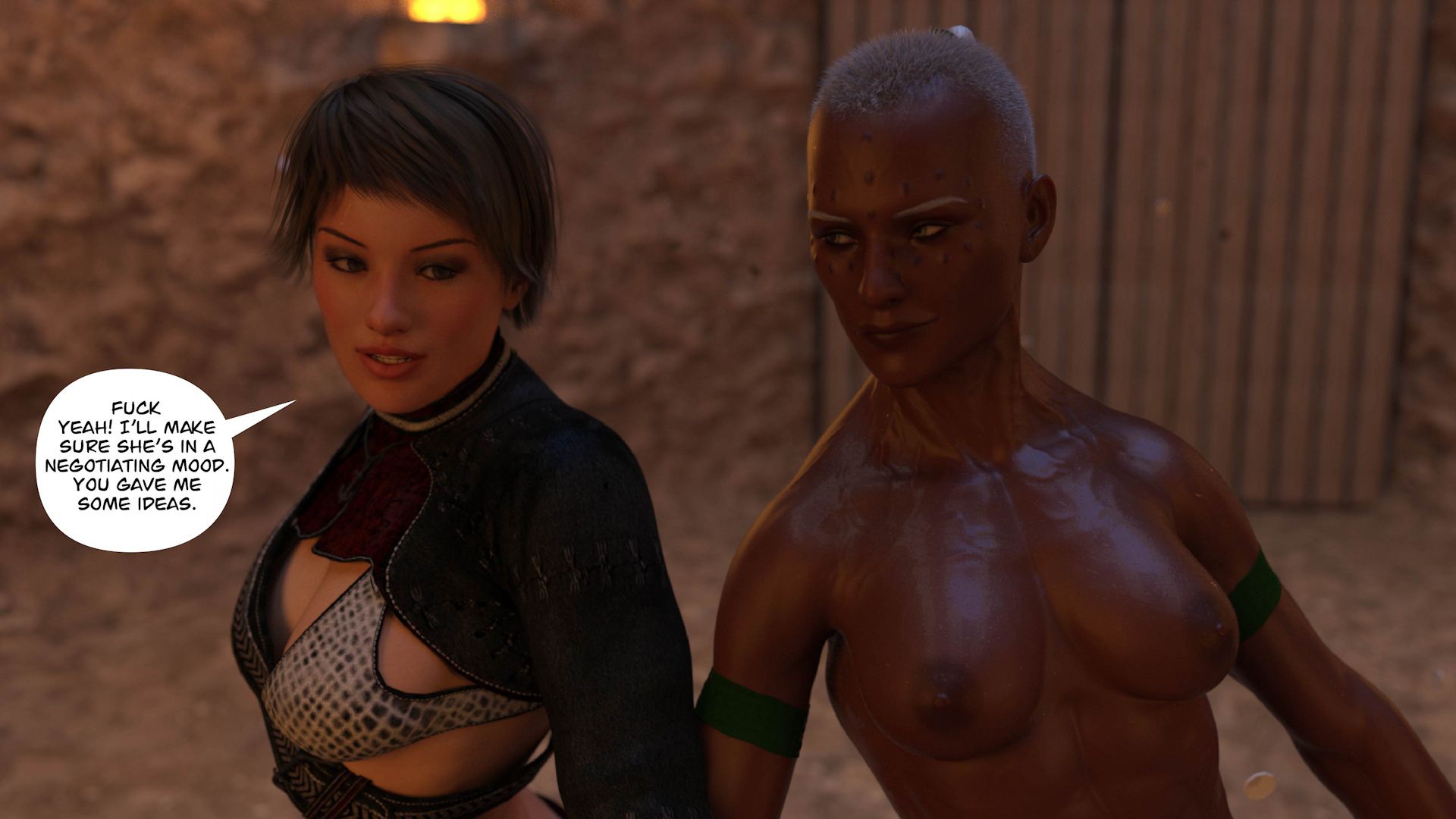 Tales Of Hylore [SquarePeg3D] Chapter 3 - Trading Blows - Text - Page 97