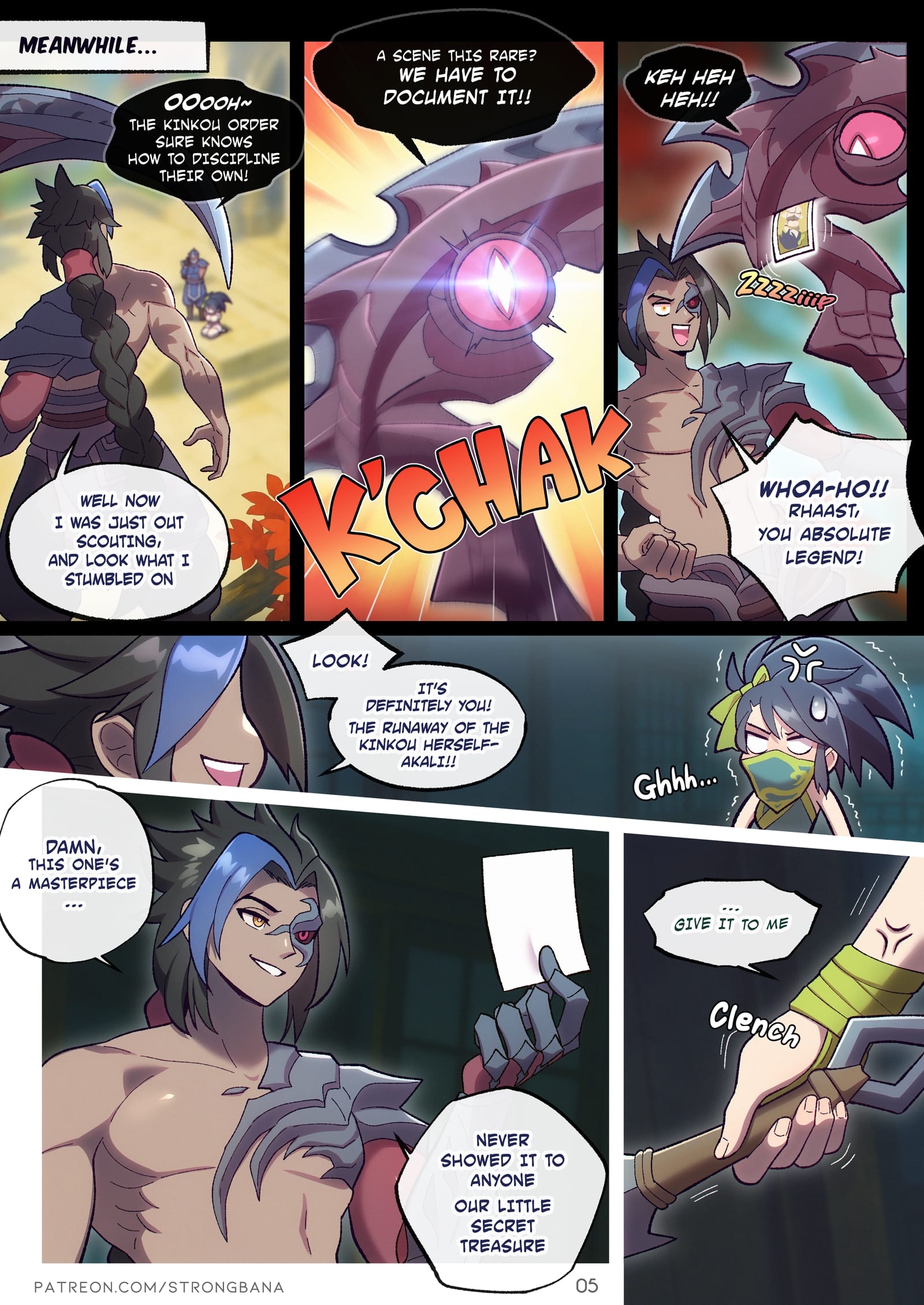 Kink,Oh : The Rogue Ninja (League of Legends) [Strong Bana] Chapter 1 - Page 11